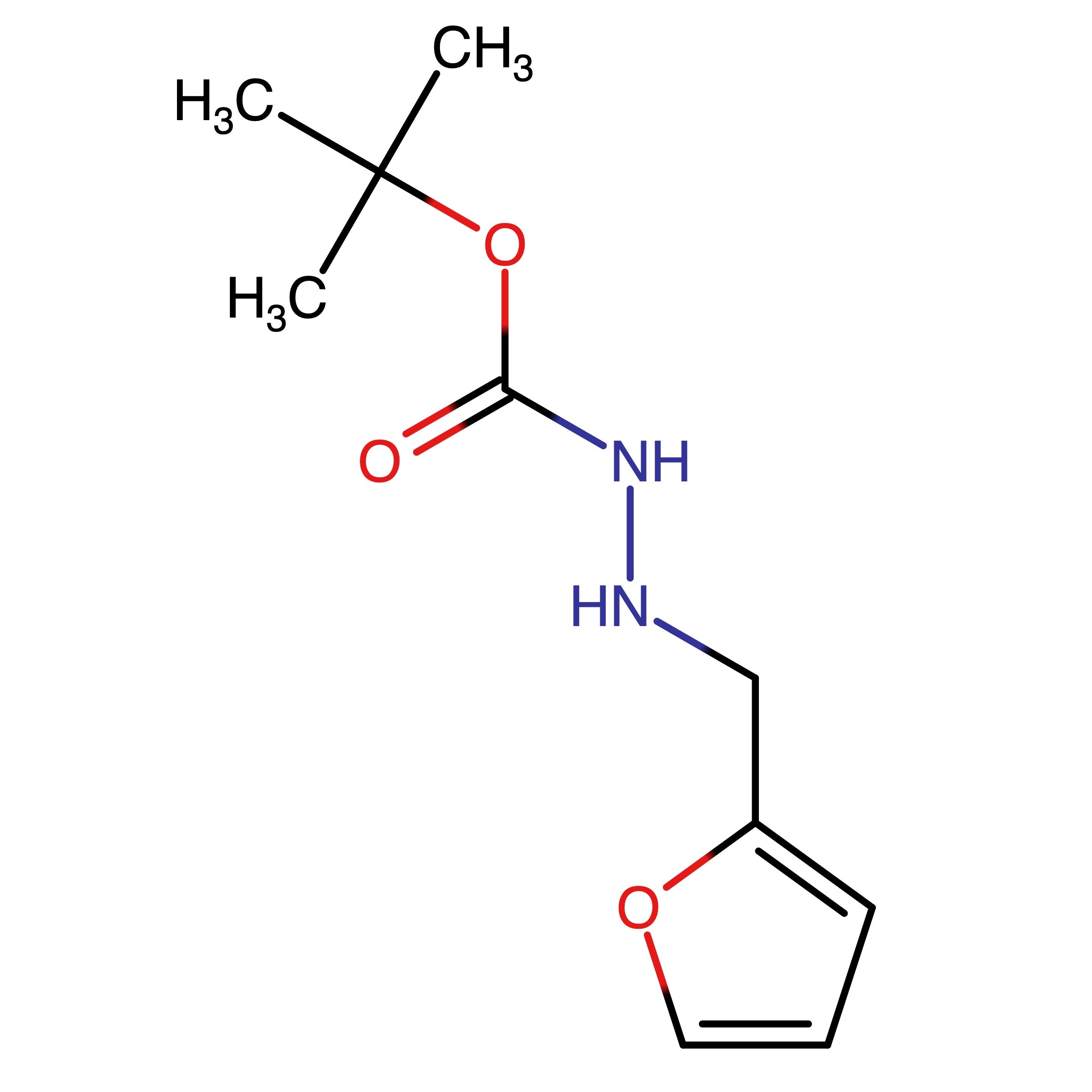 CAS 162739-66-4 | tert-Butyl 2-(furan-2-ylmethyl)hydrazine-1-carboxylate