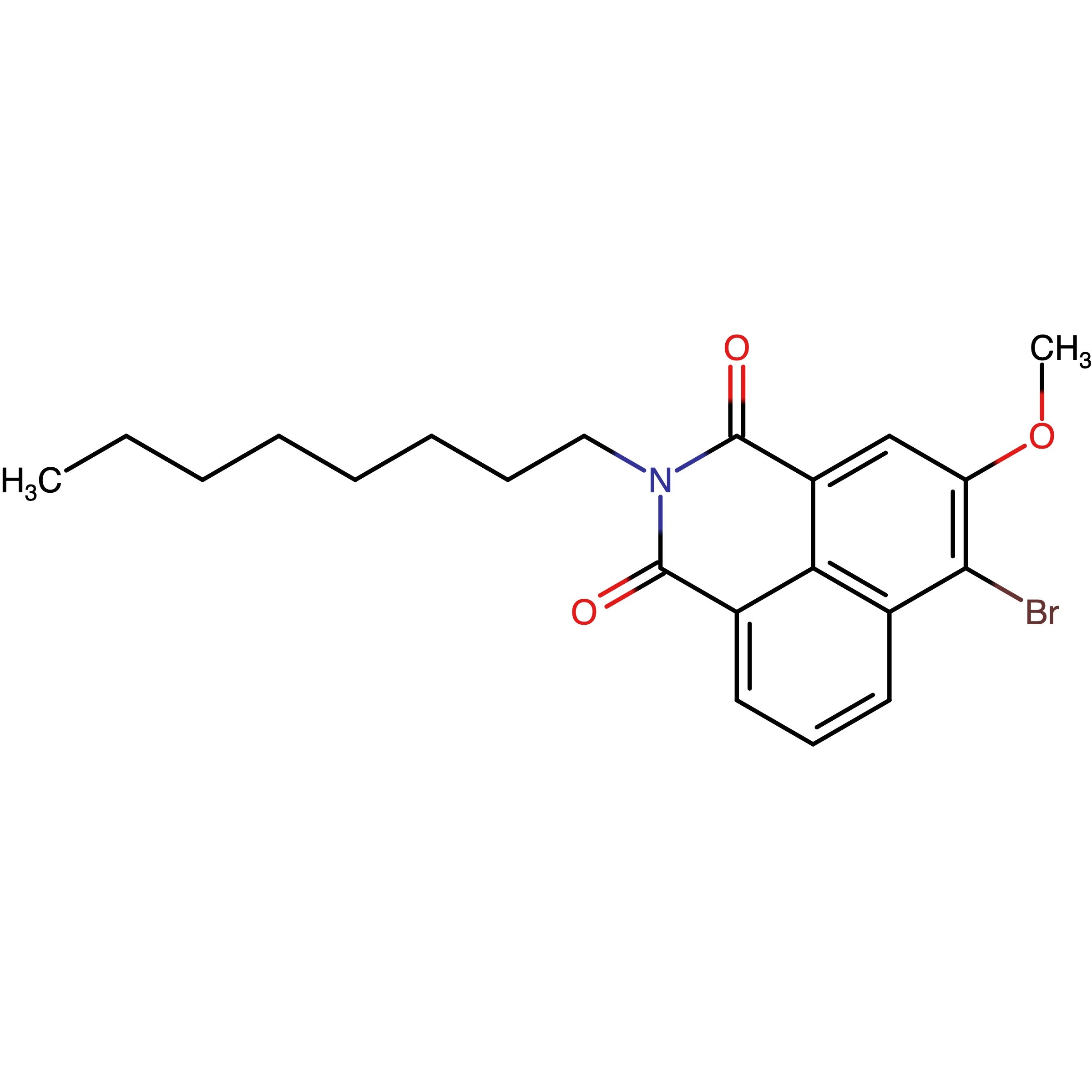 CAS 2196216-91-6 | 6-Bromo-5-methoxy-2-octyl-1H-benzo[de]isoquinoline-1,3(2H)-dione