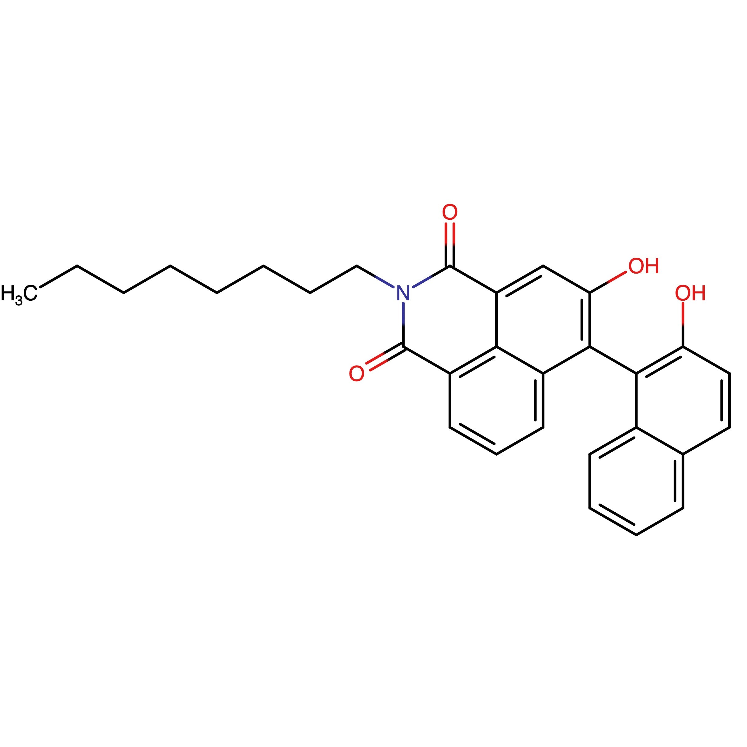 CAS 2196216-96-1 | 5-Hydroxy-6-(2-hydroxynaphthalen-1-yl)-2-octyl-1H-benzo[de]isoquinoline-1,3(2H)-dione