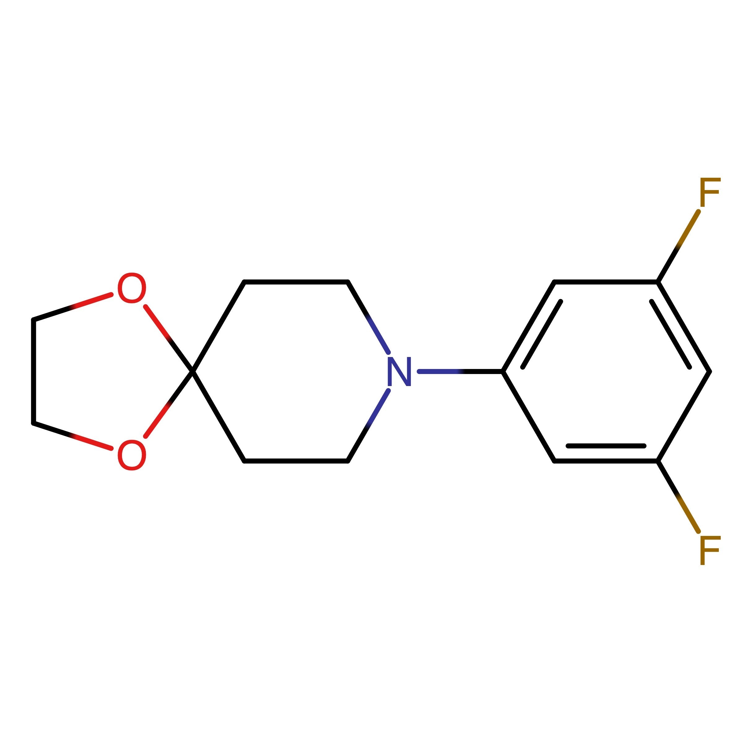 CAS 494861-58-4 | 8-(3,5-Difluorophenyl)-1,4-dioxa-8-azaspiro[4.5]decane