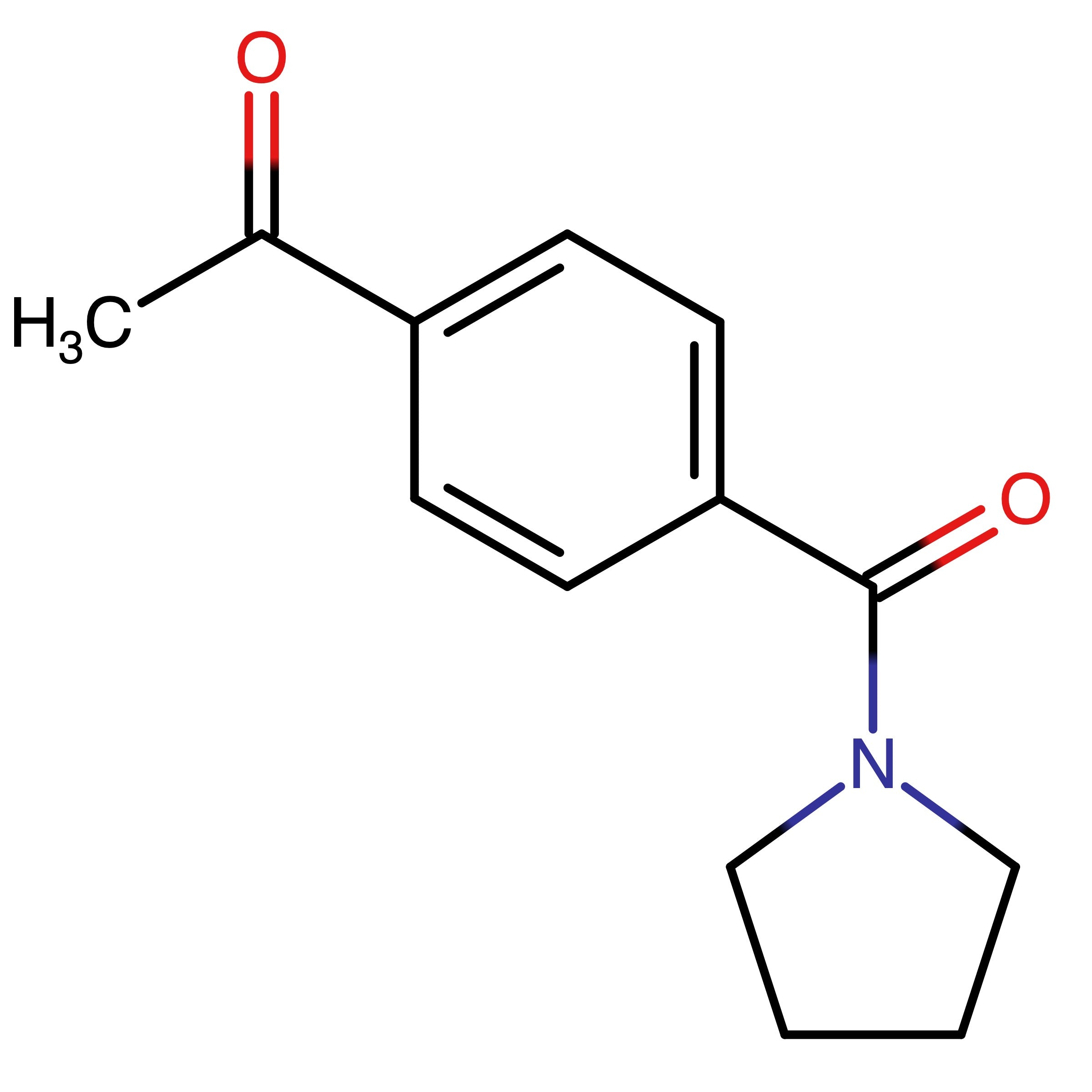 CAS 235416-35-0 | 1-(4-(Pyrrolidine-1-carbonyl)phenyl)ethan-1-one