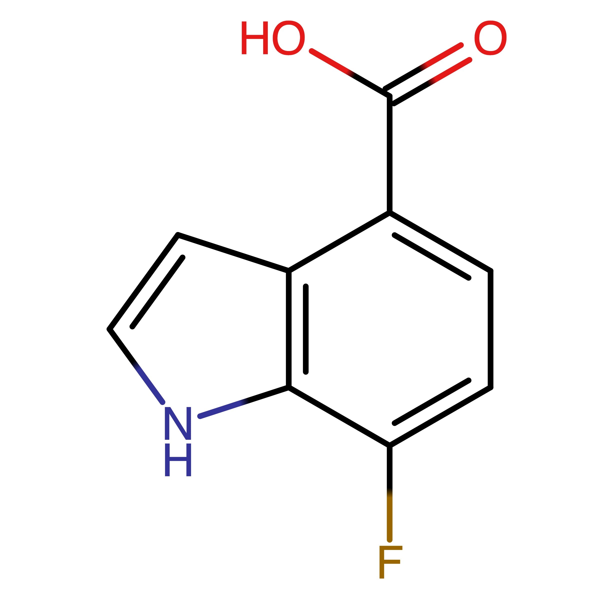 CAS 588688-52-2 | 7-Fluoroindole-4-carboxylic Acid