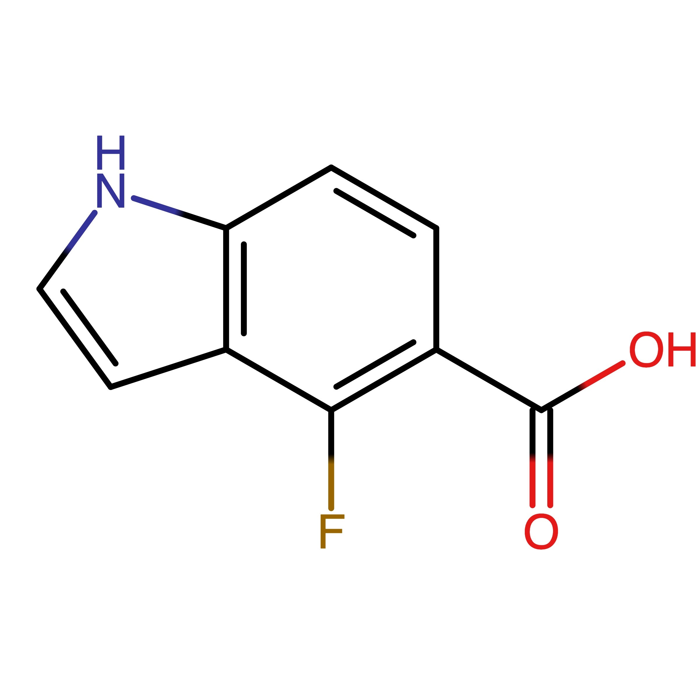 CAS 908600-72-6 | 4-Fluoroindole-5-carboxylic Acid