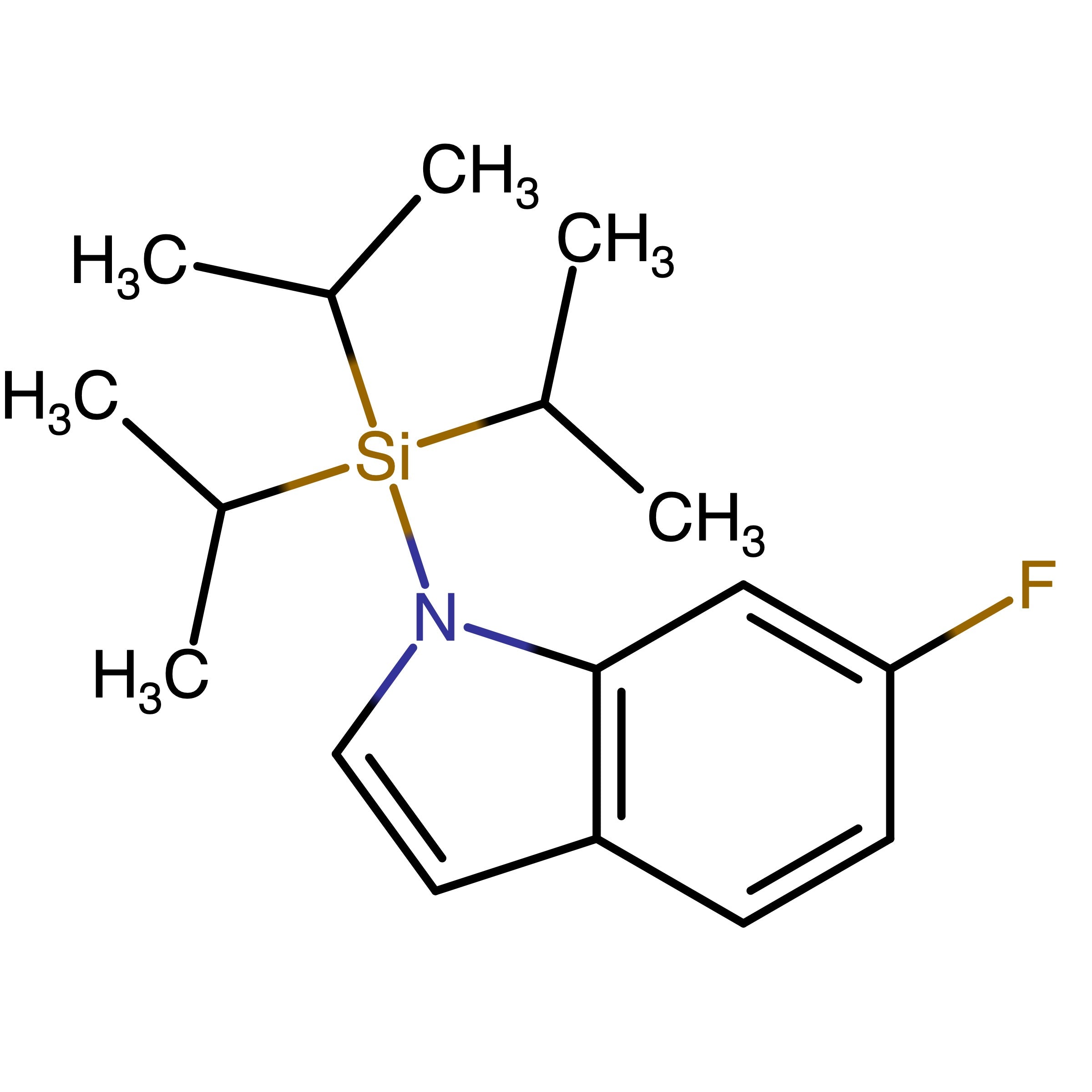 CAS 908600-87-3 | 6-Fluoro-1-(triisopropylsilyl)indole | MFCD26384468