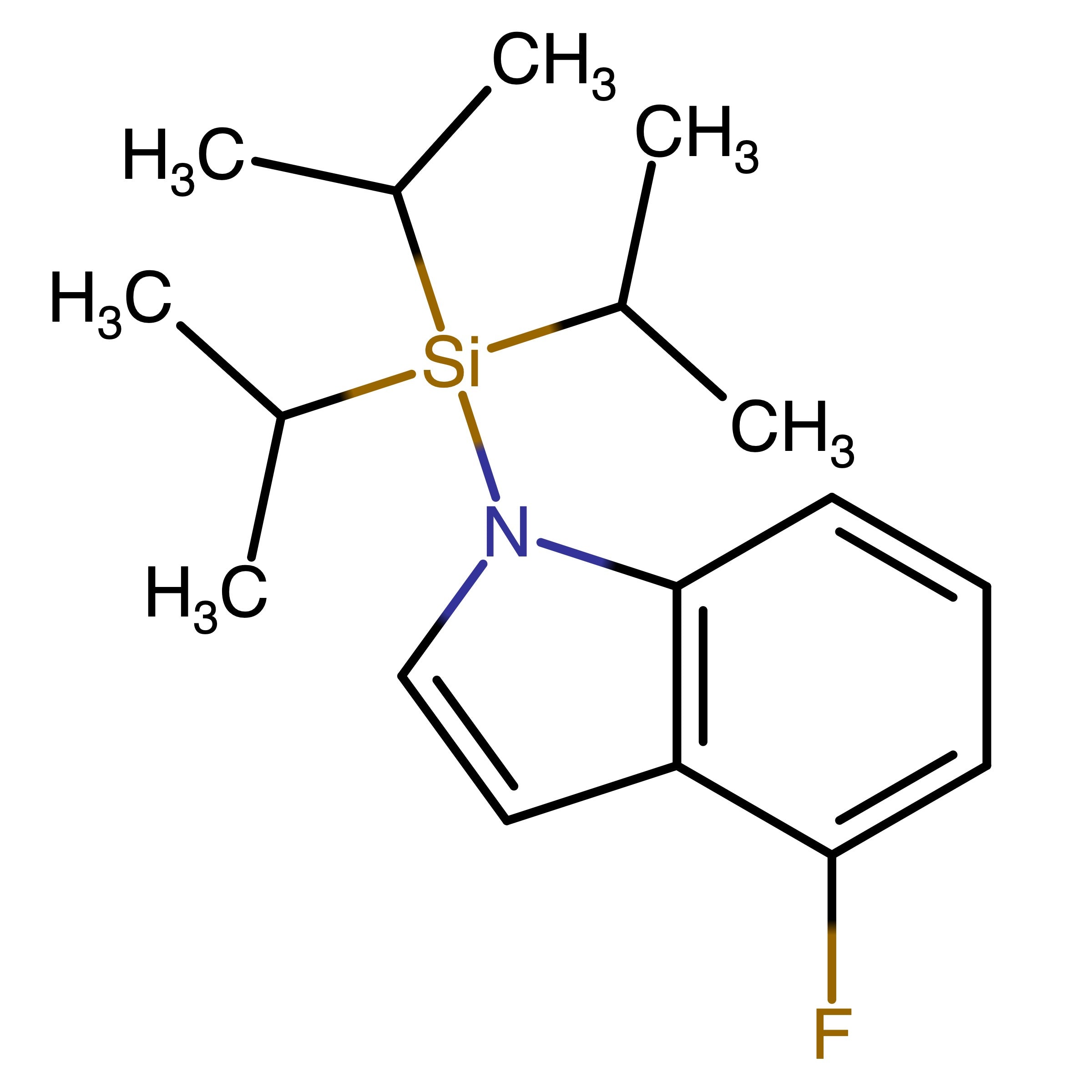 CAS 908600-85-1 | 4-Fluoro-1-(triisopropylsilyl)indole