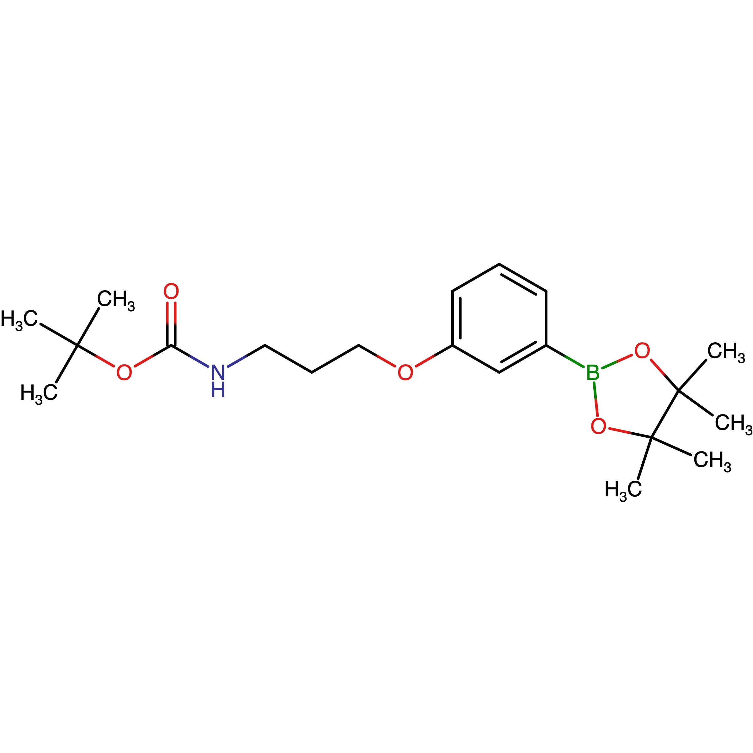 CAS 885594-74-1 | tert-Butyl (3-(3-(4,4,5,5-tetramethyl-1,3,2-dioxaborolan-2- yl)phenoxy)propyl)carbamate