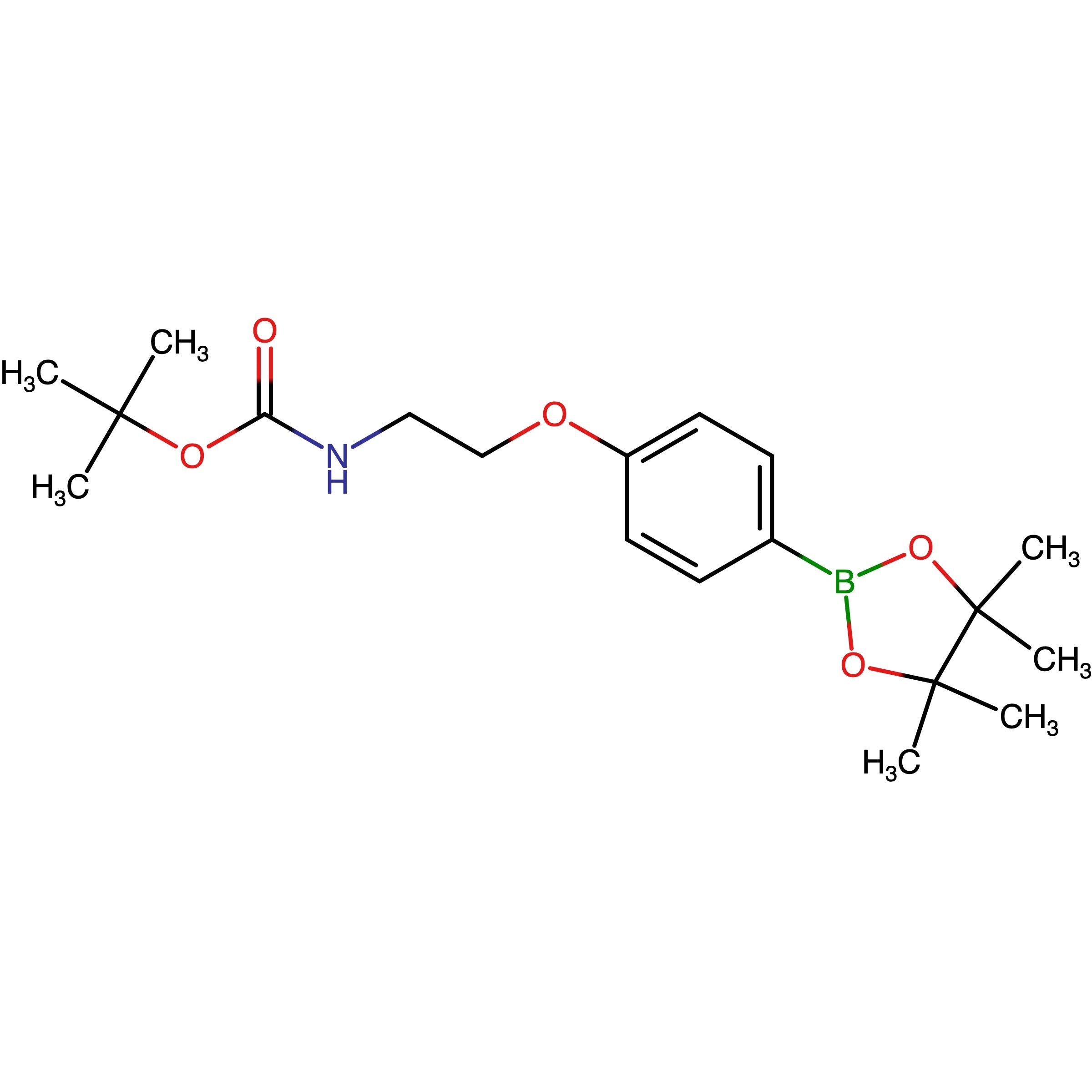 CAS 1505515-74-1 | tert-Butyl (2-(4-(4,4,5,5-tetramethyl-1,3,2-dioxaborolan-2- yl)phenoxy)ethyl)carbamate