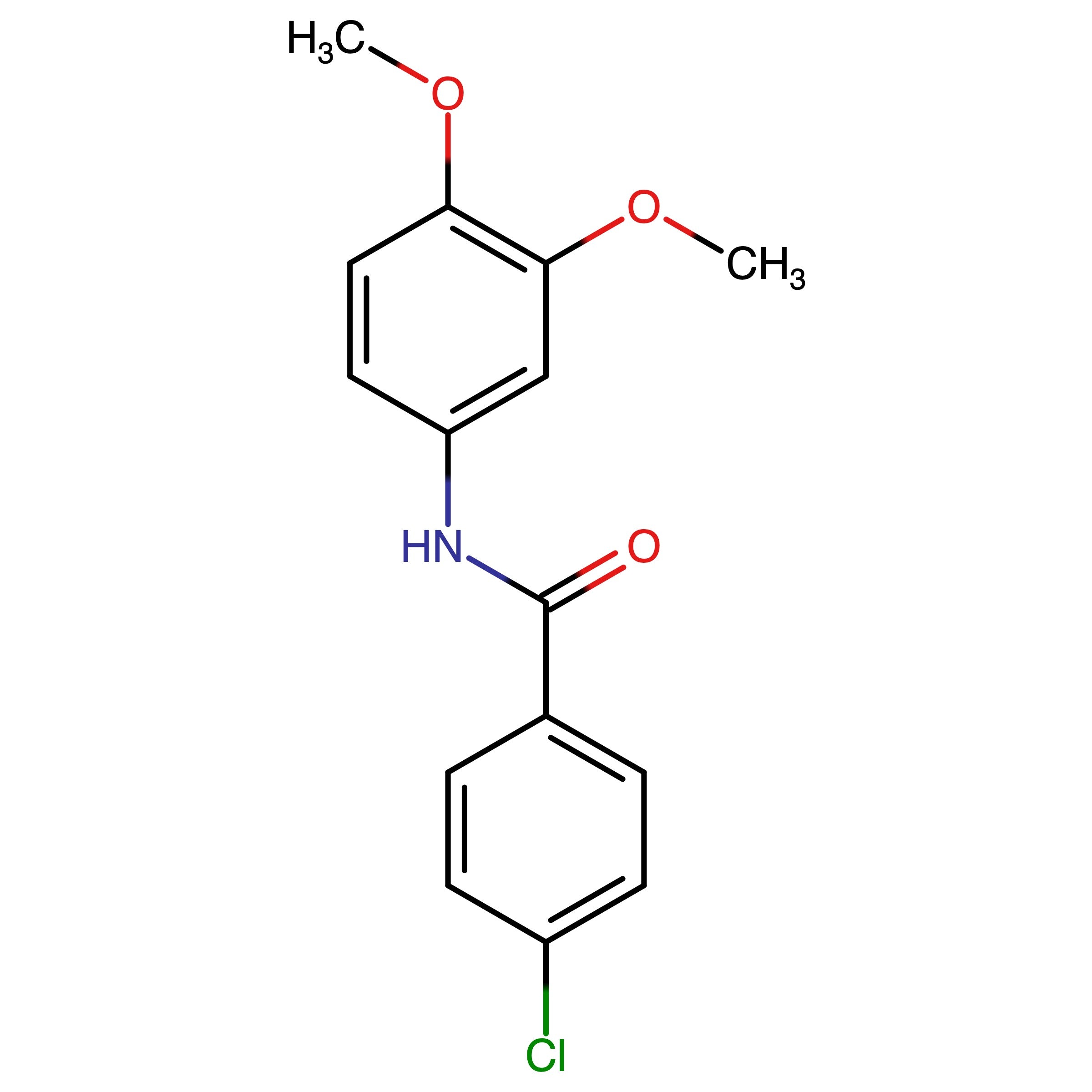 CAS 339297-91-5 | 4-Chloro-N-(3,4-dimethoxyphenyl)benzamide