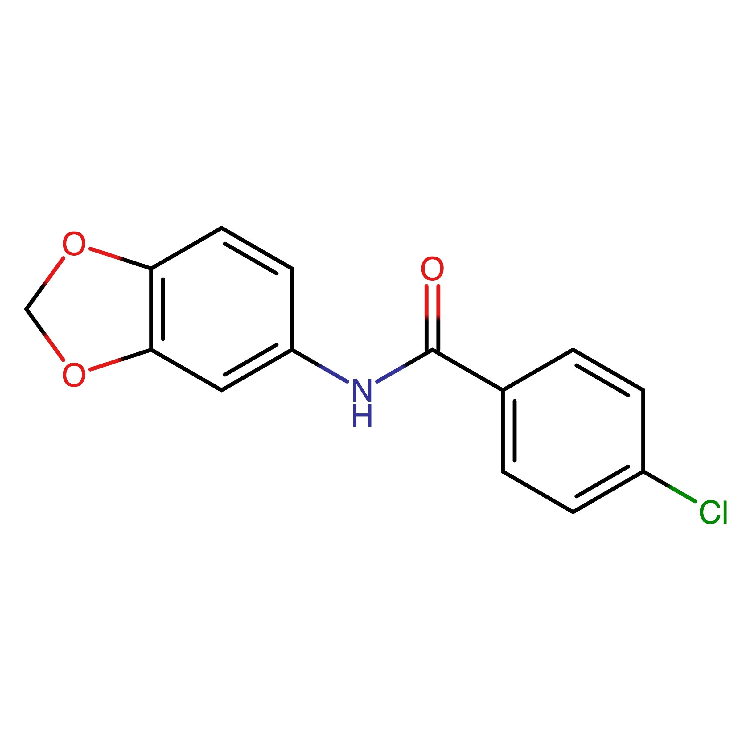 CAS 405156-90-3 | 4-Chloro-N-(3,4-methylenedioxyphenyl)benzamide