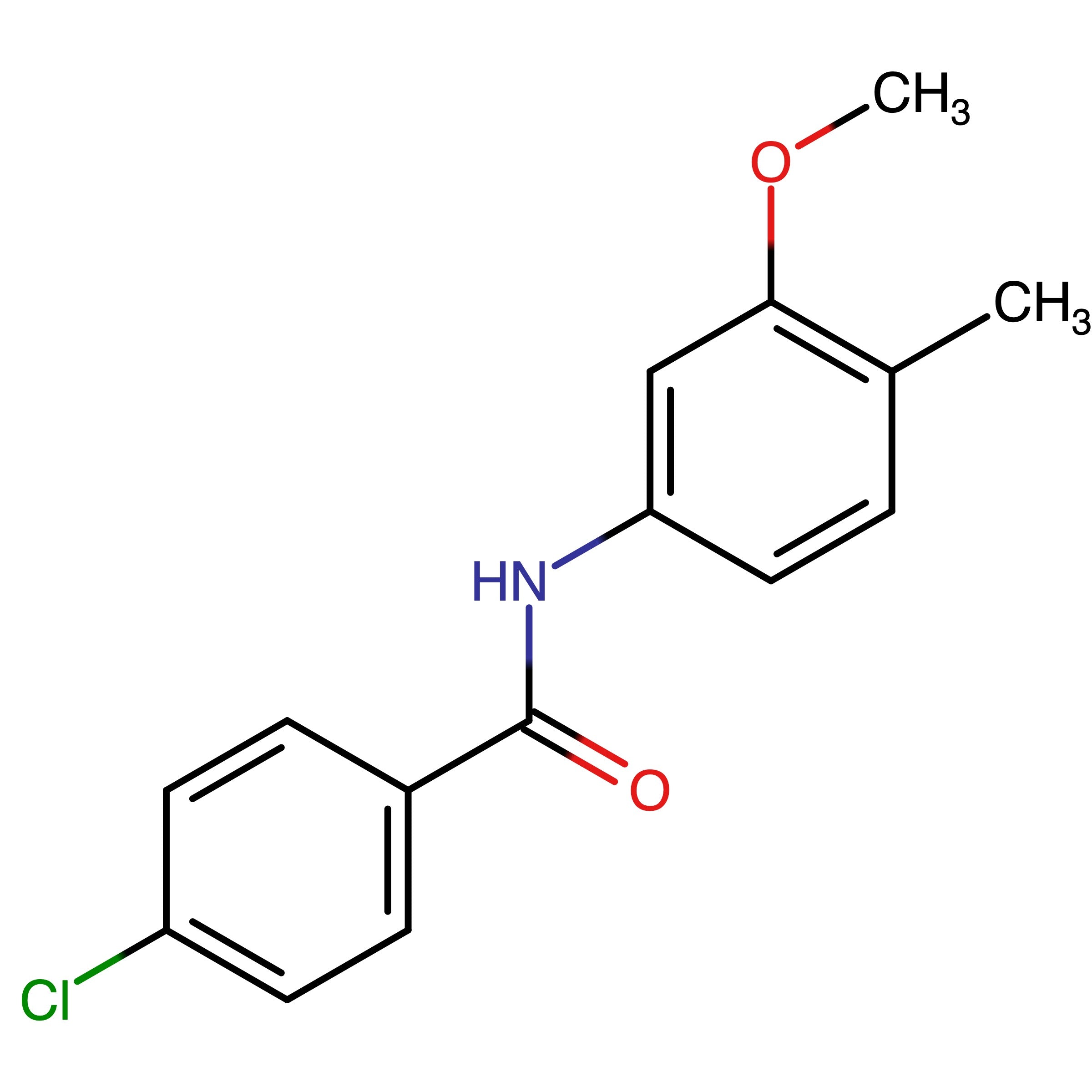 CAS 104689-81-8 | 4-Chloro-N-(3-methoxy-4-methylphenyl)benzamide
