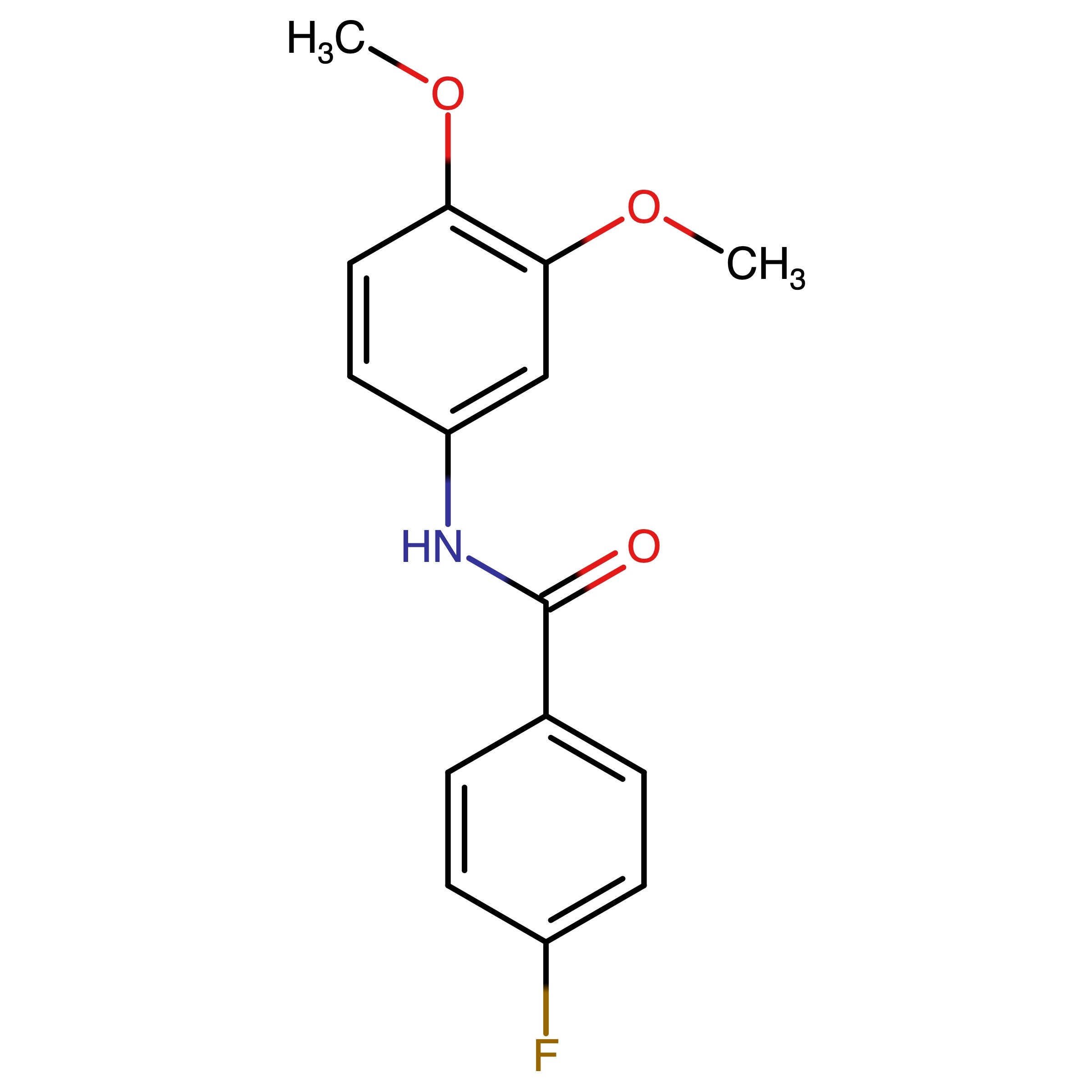 CAS 363162-31-6 | 4-Fluoro-N-(3,4-dimethoxyphenyl)benzamide