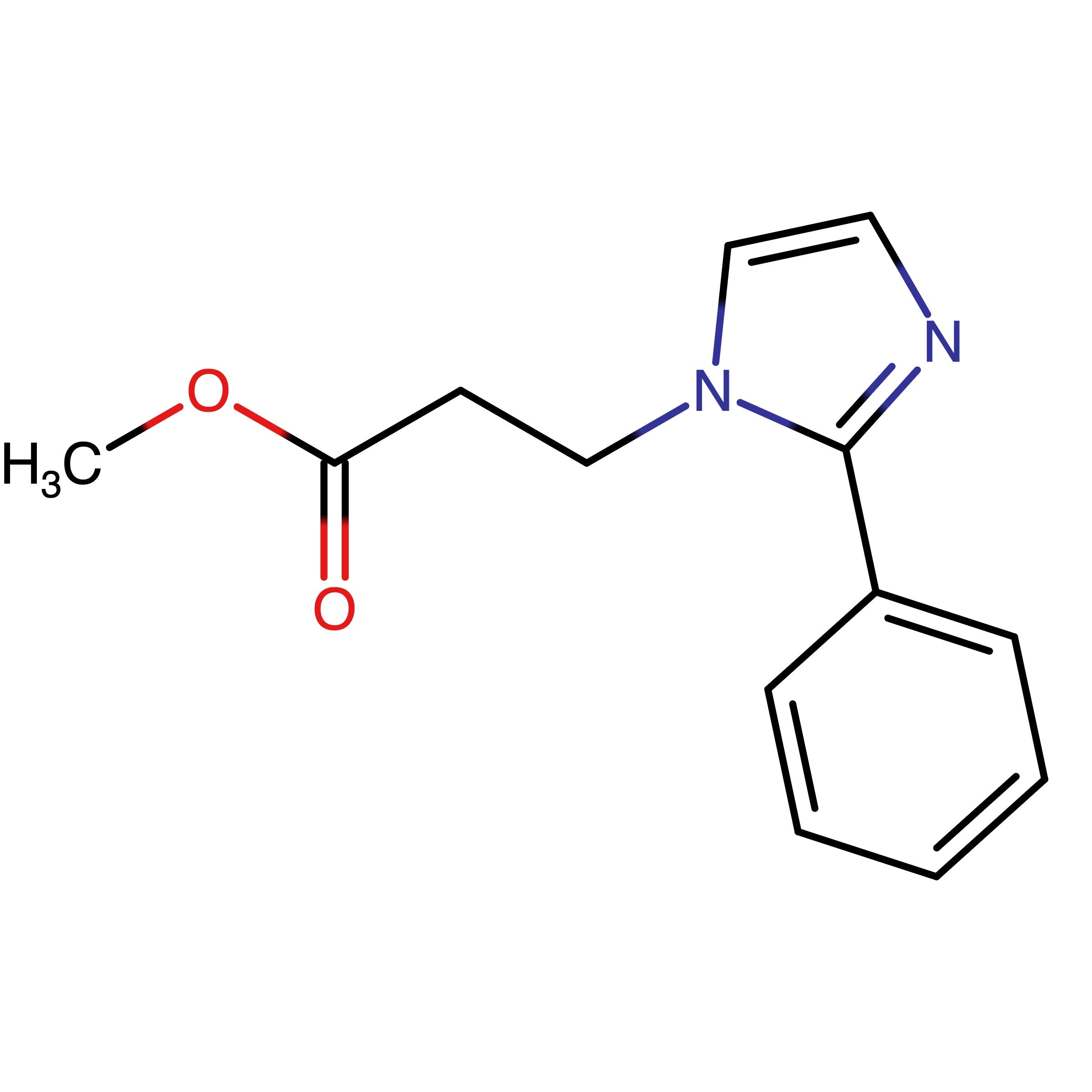 CAS 43115-78-2 | Methyl 3-(2-phenyl-1H-imidazol-1-yl)propanoate