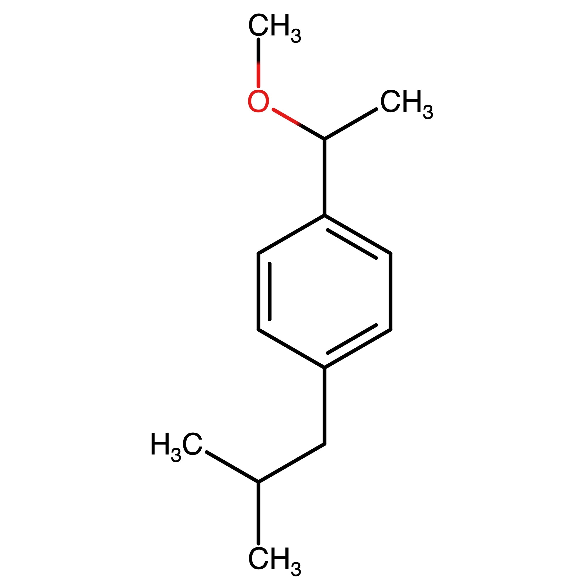 CAS 63753-06-0 | 1-Isobutyl-4-(1-methoxyethyl)benzene