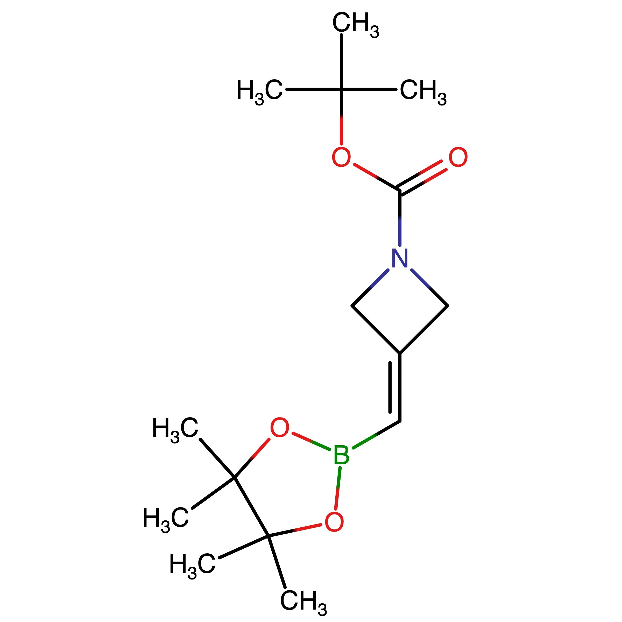 CAS 2246802-17-3 | tert-Butyl 3-((4,4,5,5-tetramethyl-1,3,2-dioxaborolan-2- yl)methylene)azetidine-1-carboxylate