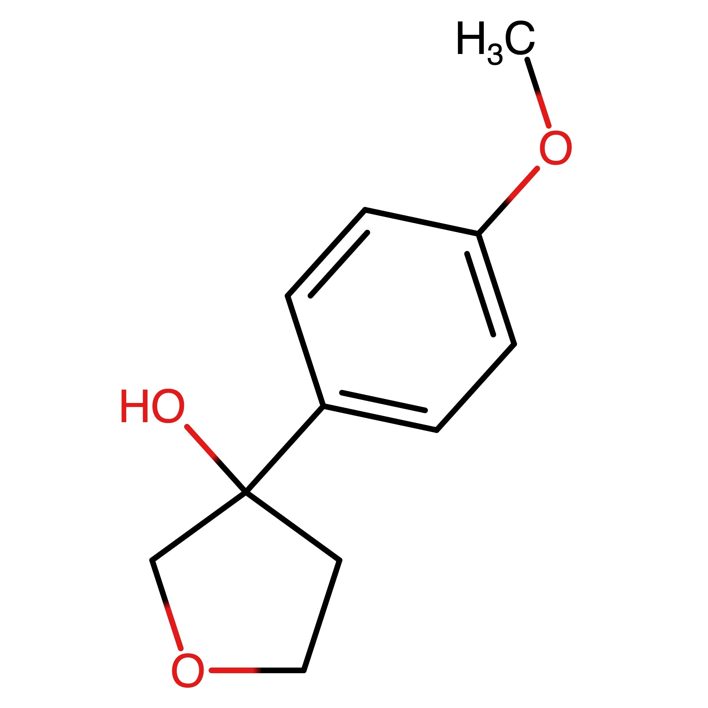 CAS 1339152-75-8 | 3-(4-Methoxyphenyl)tetrahydrofuran-3-ol