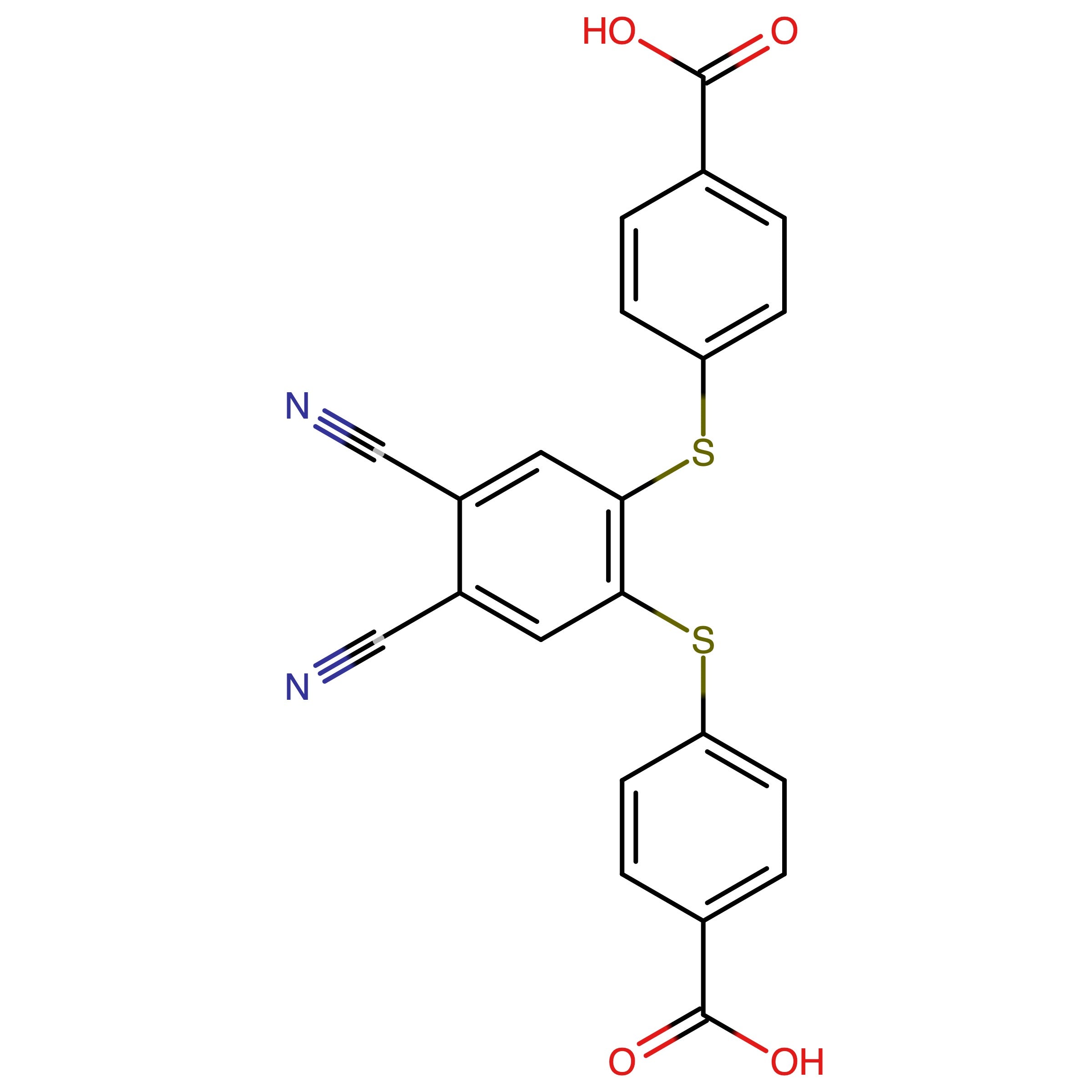CAS 2125669-83-0 | 4,4'-((4,5-Dicyano-1,2-phenylene)bis(sulfanediyl))dibenzoicacid