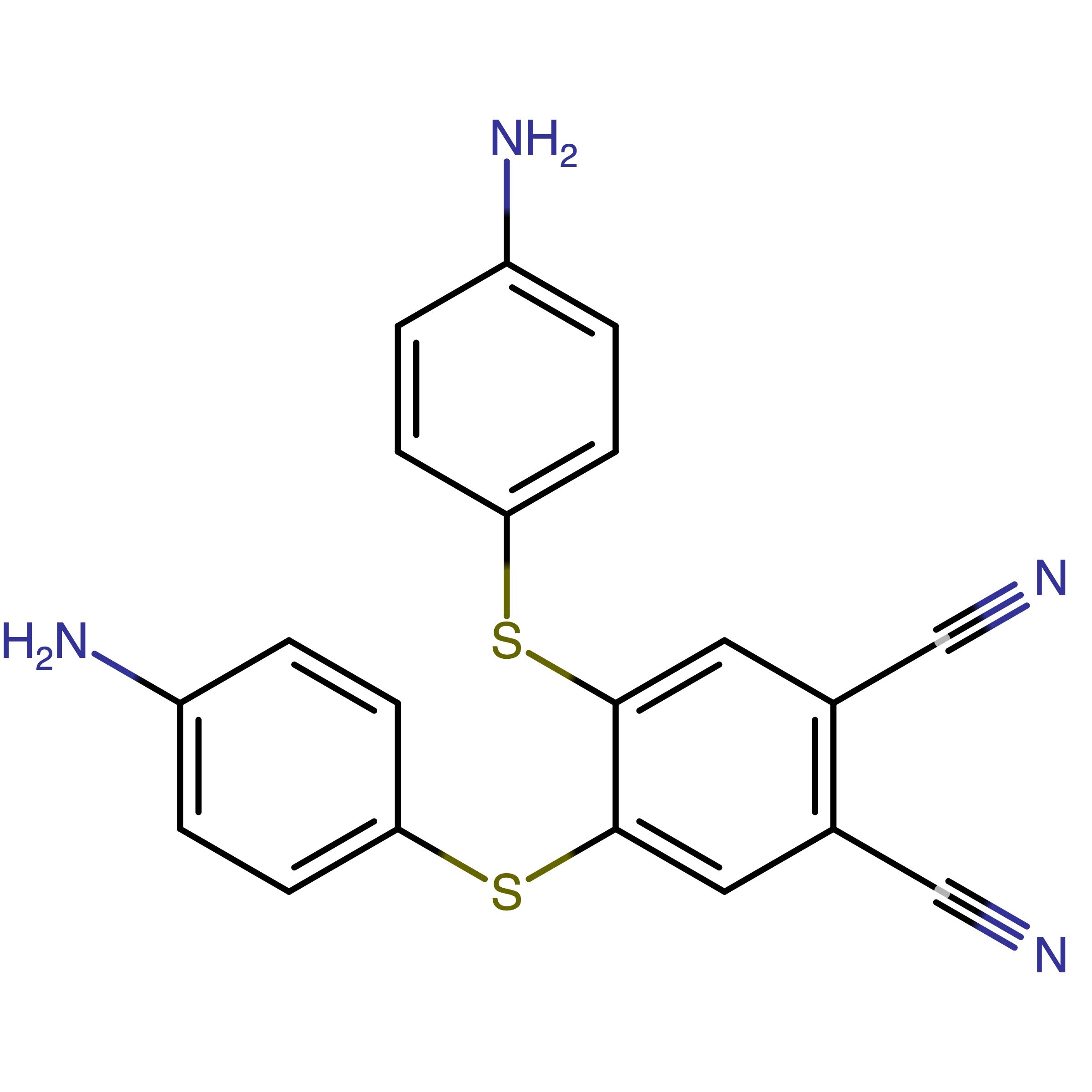 CAS 2125669-84-1 | 4,5-Bis((4-aminophenyl)thio)phthalonitrile