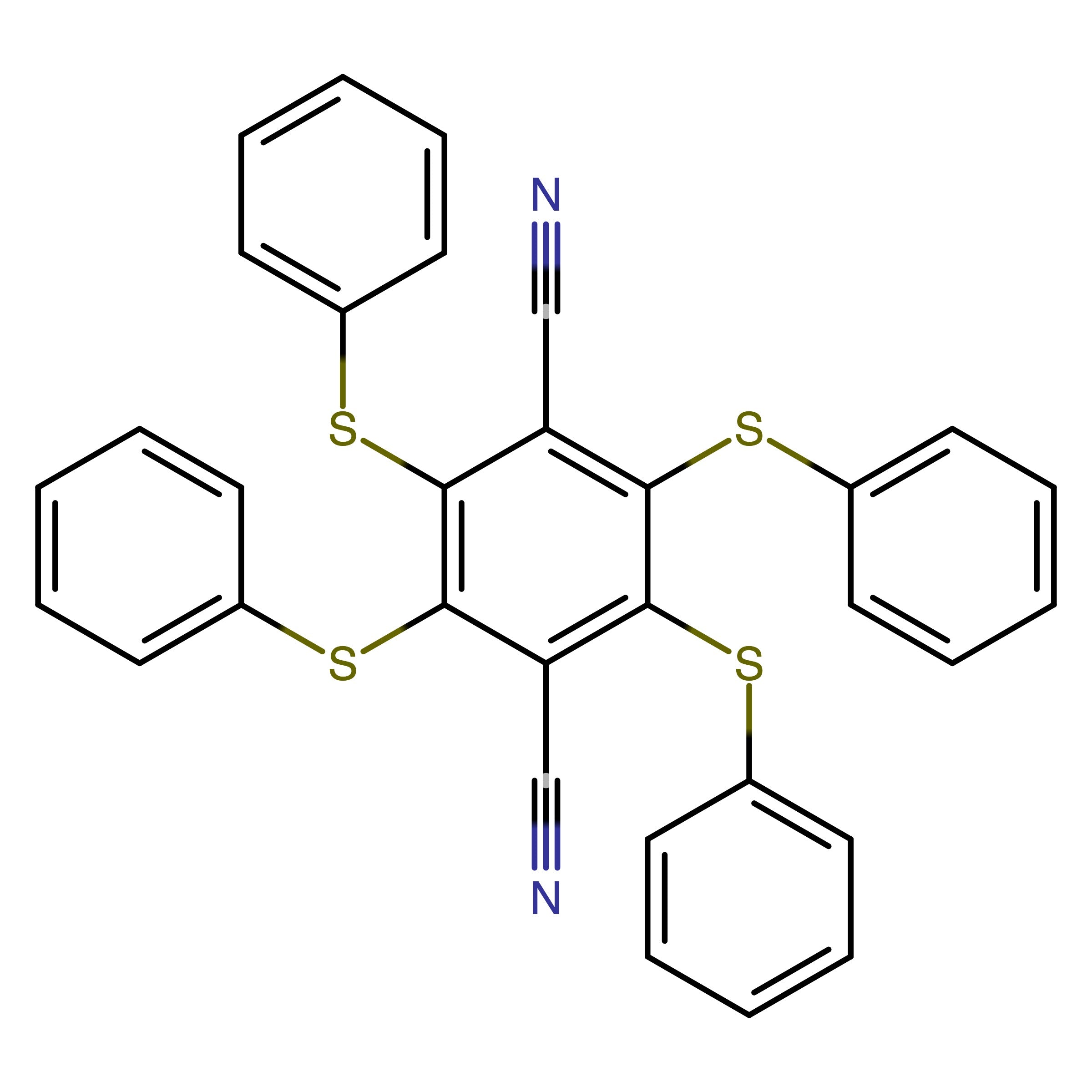 CAS 2125669-90-9 | 2,3,5,6-Tetrakis(phenylthio)terephthalonitrile