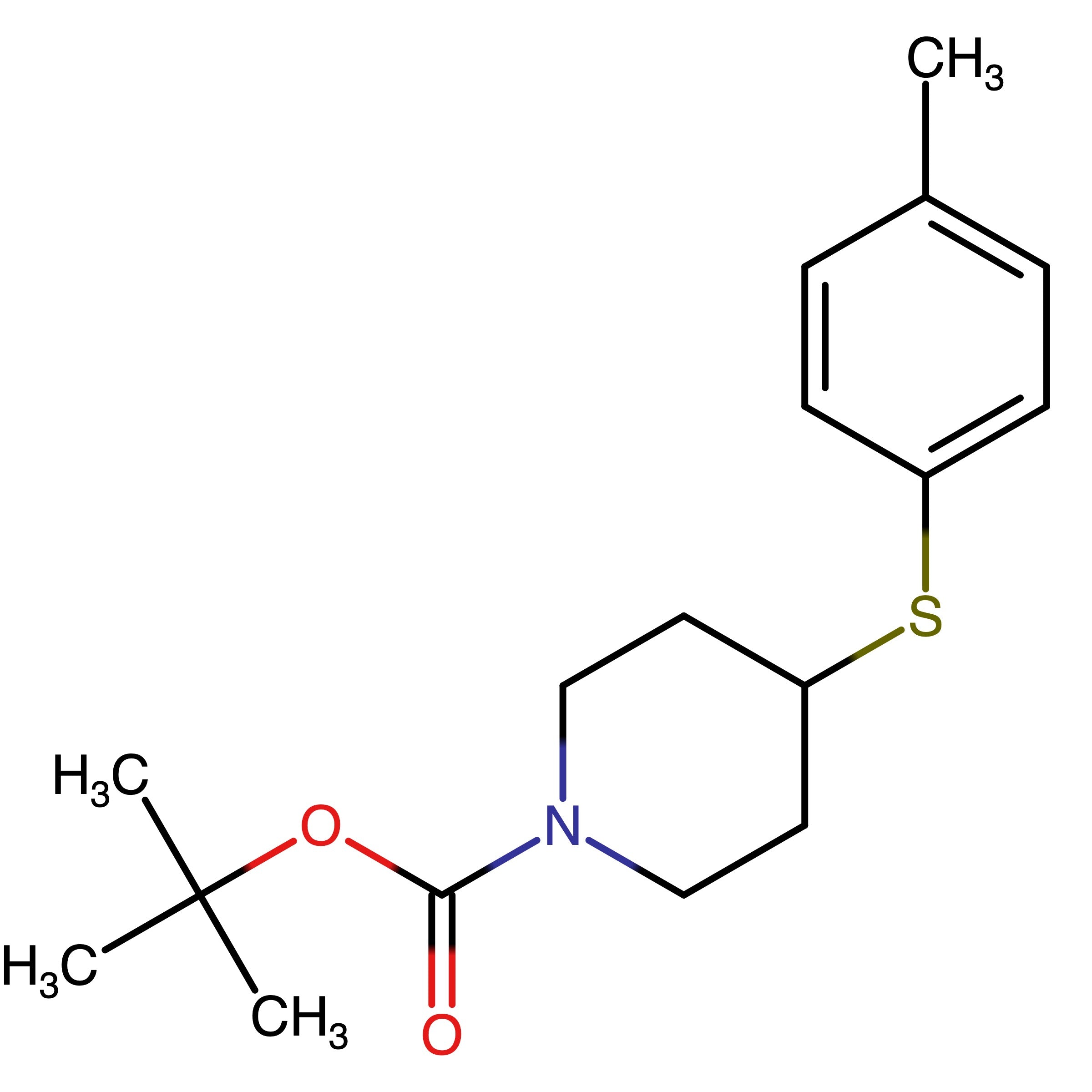 CAS 676527-71-2 | tert-Butyl 4-[(4-methylphenyl)sulfanyl]piperidine-1-carboxylate