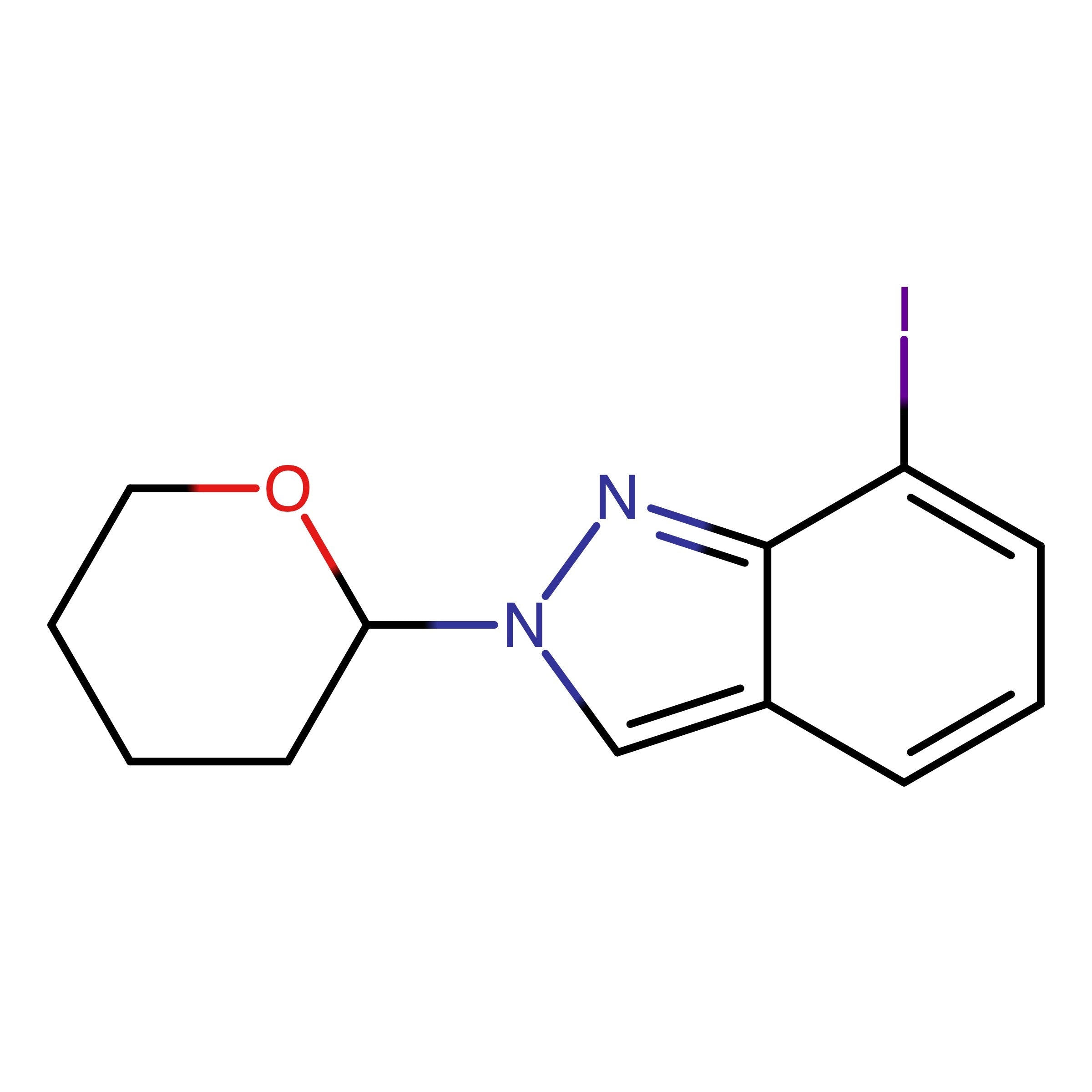 CAS 1879167-46-0 | 7-Iodo-2-(tetrahydro-2H-pyran-2-yl)-2H-indazole