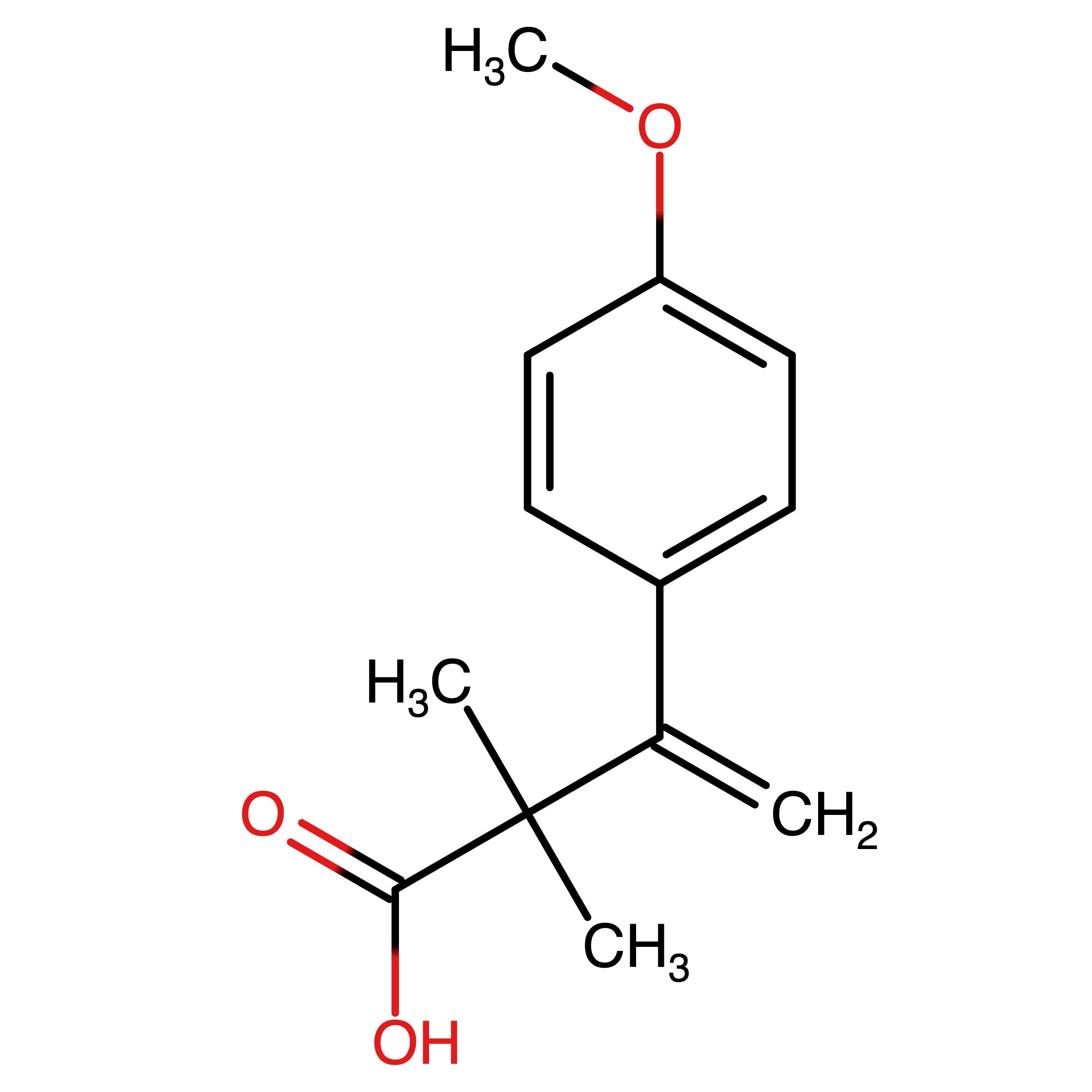 CAS 17580-45-9 | 3-(4-Methoxyphenyl)-2,2-dimethylbut-3-enoic acid