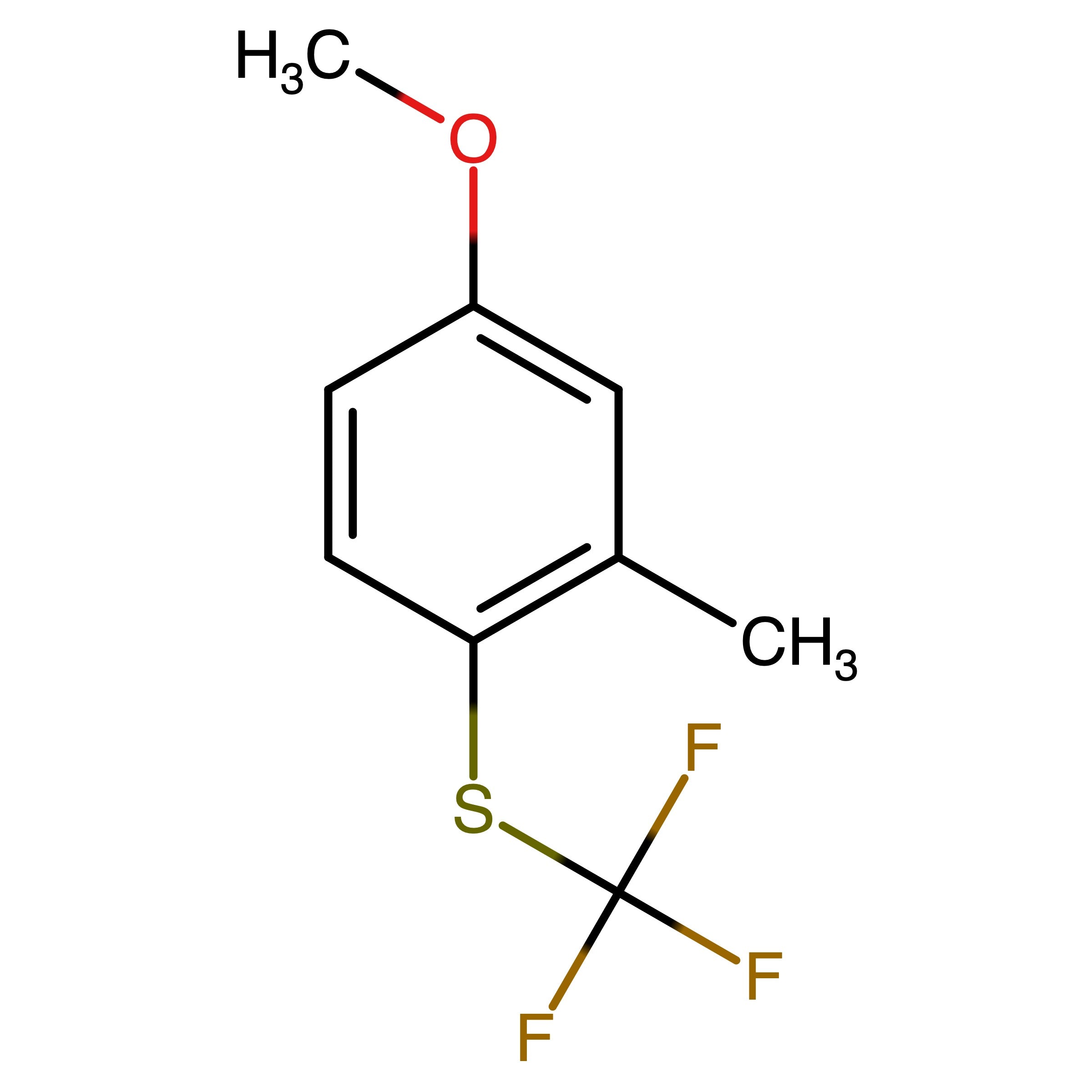 CAS 1686143-46-3 | 4-Methoxy-2-methyl-1-[(trifluoromethyl)thio]benzene
