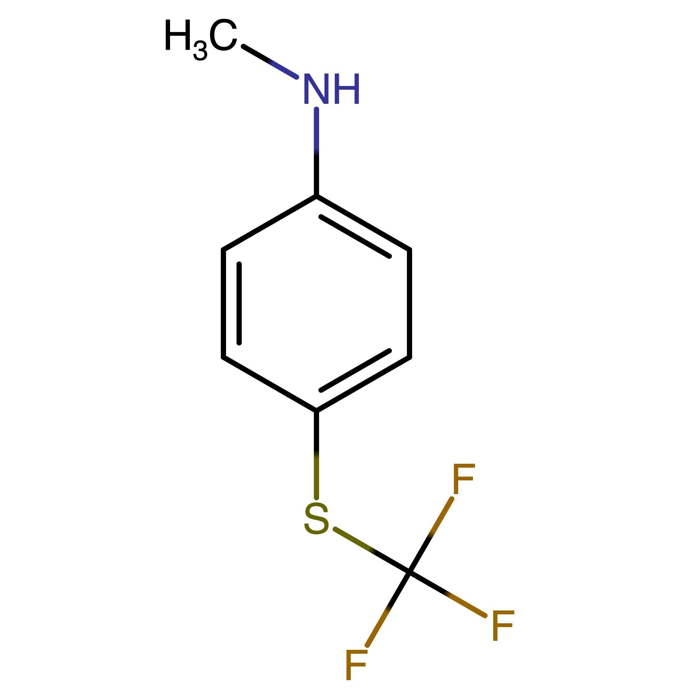 CAS 66476-46-8 | N-Methyl-4-[(trifluoromethyl)thio]benzenamine