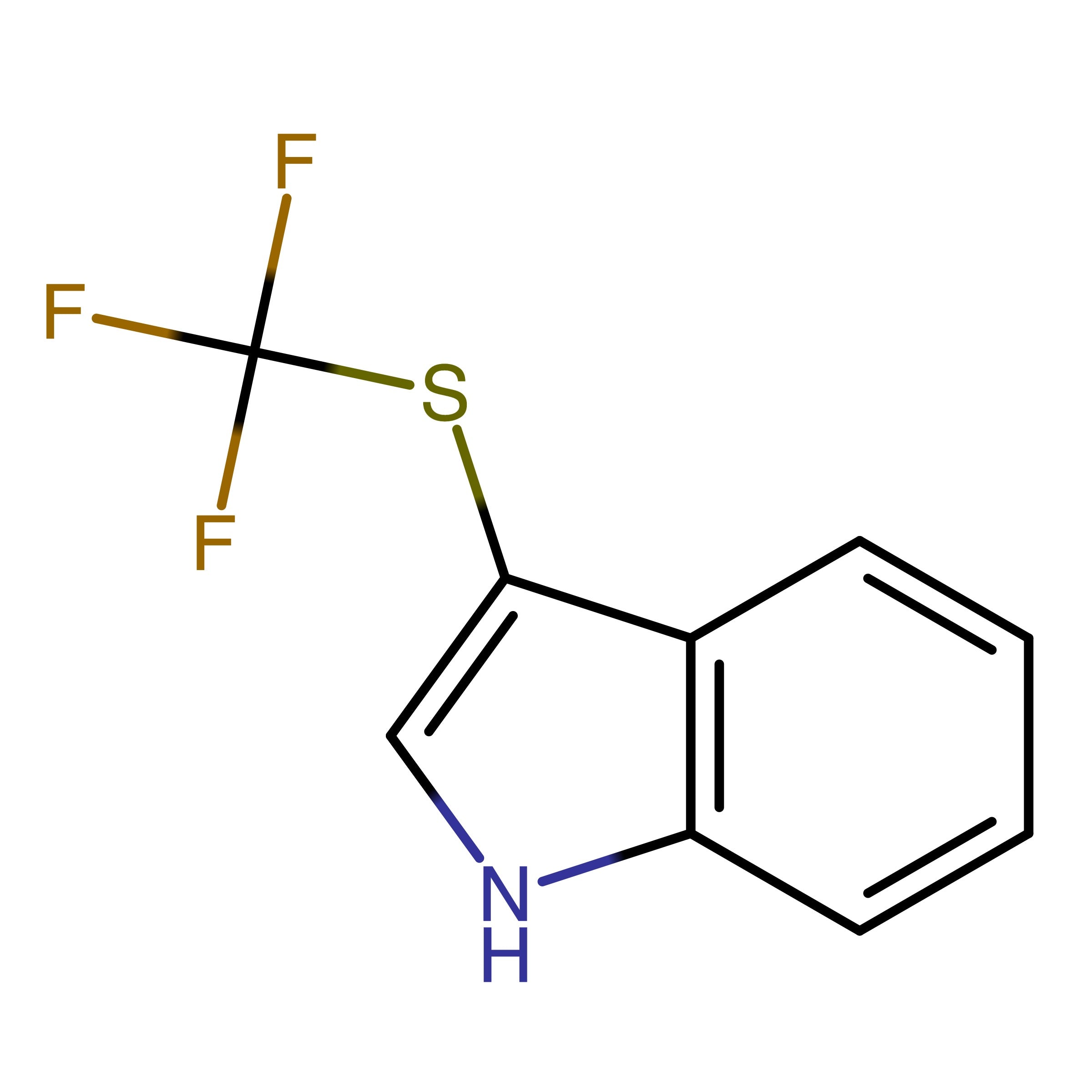 CAS 62665-49-0 | 3-[(Trifluoromethyl)thio]-1H-indole