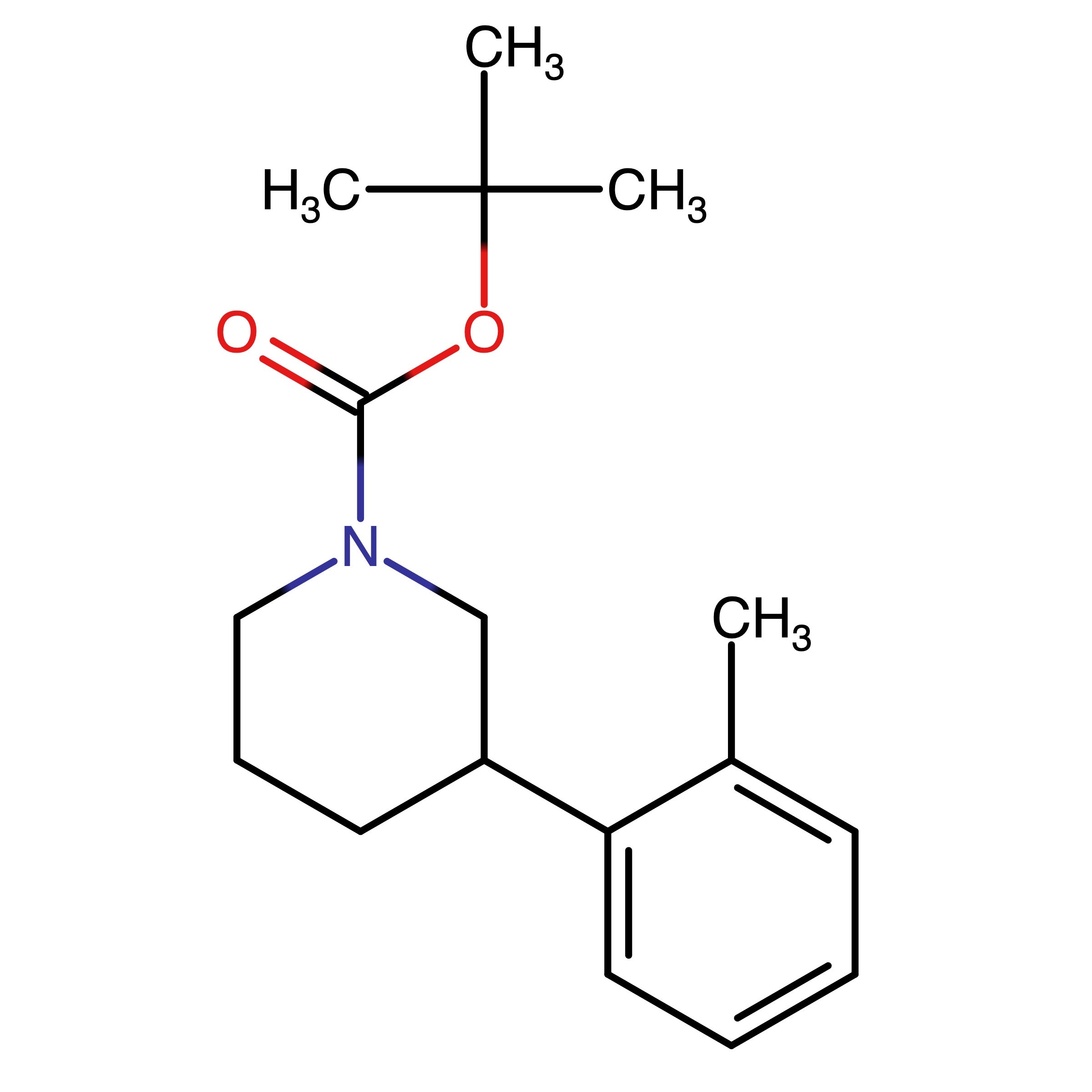 CAS 1823845-19-7 | tert-Butyl 3-(o-tolyl)piperidine-1-carboxylate