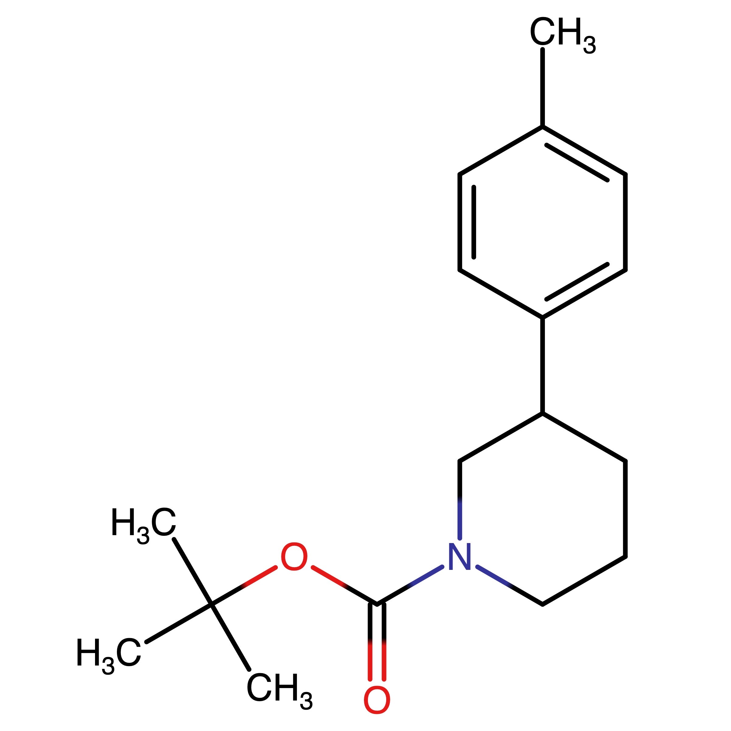 CAS 1463887-92-4 | tert-Butyl 3-(p-tolyl)piperidine-1-carboxylate