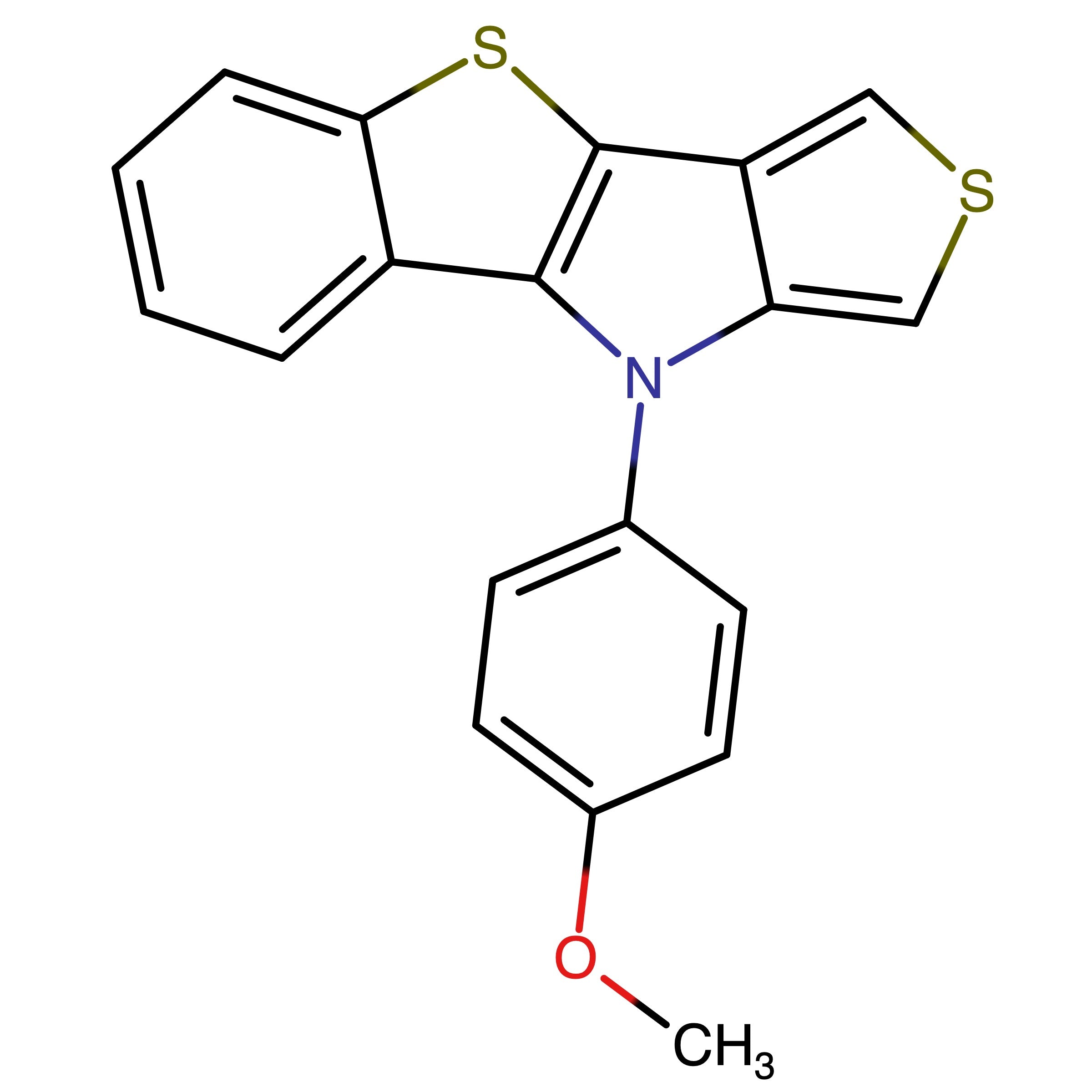 CAS 1802844-30-9 | 9H-9-(4-Methoxyphenyl)-benzo[4,5]thieno[3,2-b]thieno[3,4-d]pyrrole