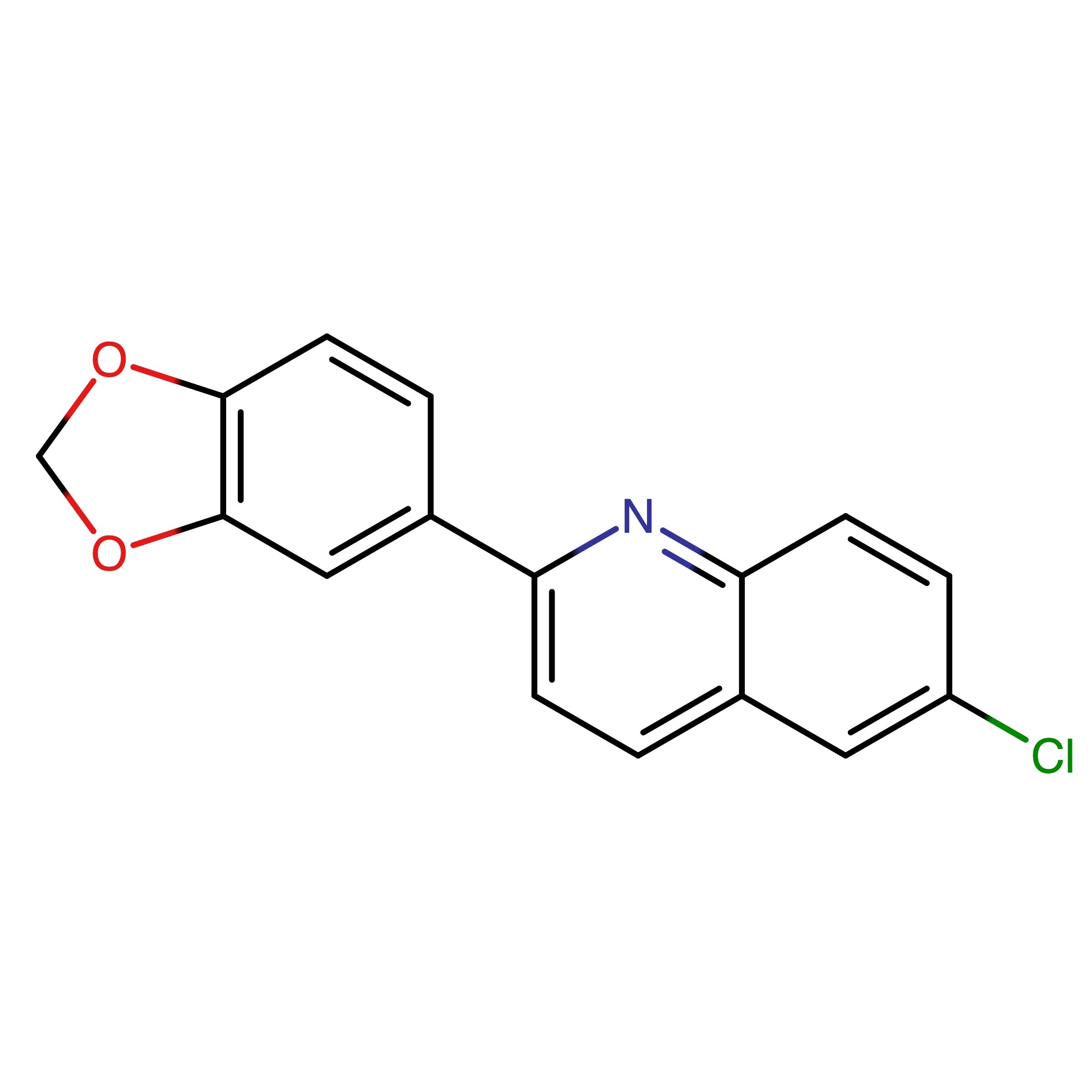 CAS 1075185-80-6 | 2-(Benzo[d][1,3]dioxol-5-yl)-6-chloroquinoline