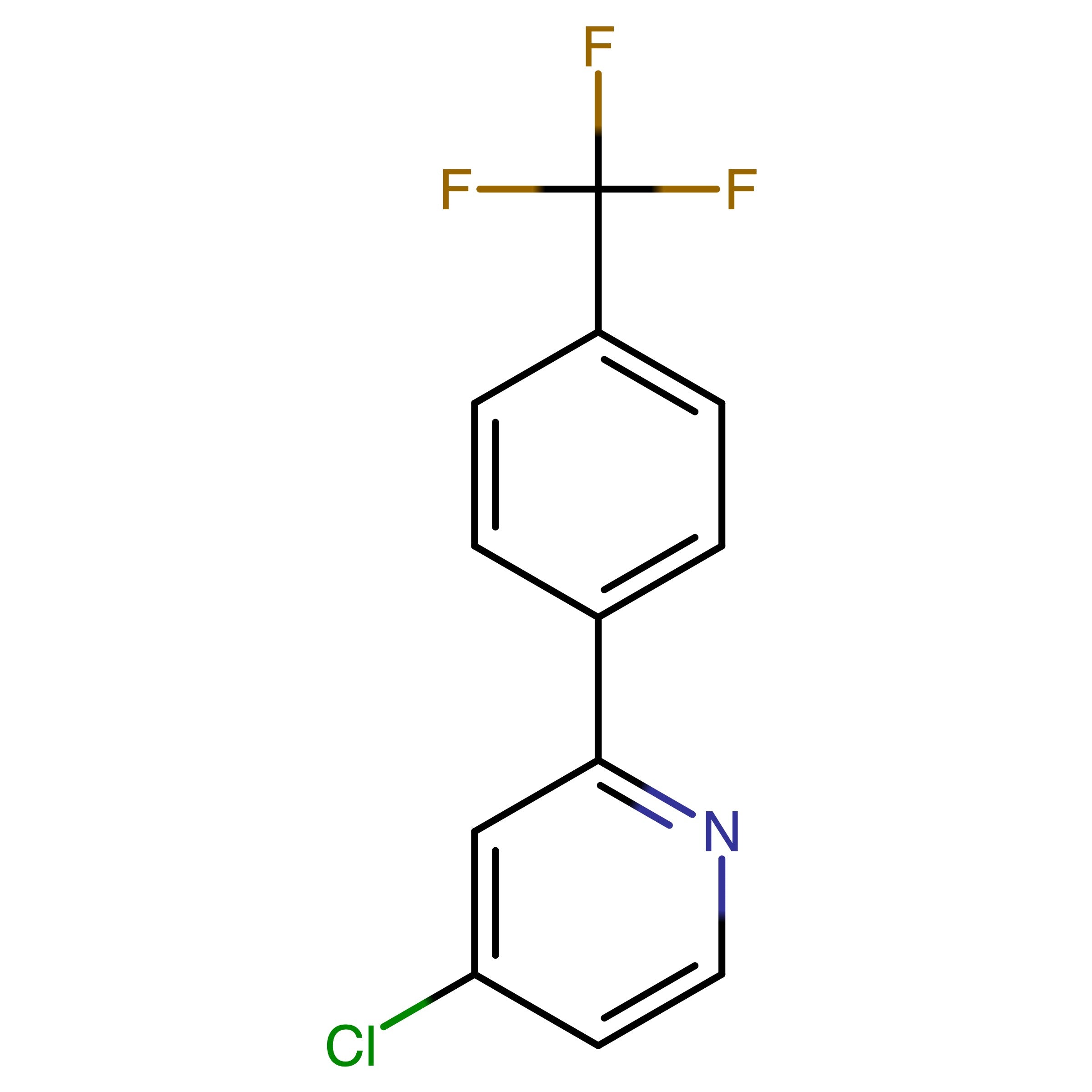 CAS 659730-49-1 | 4-Chloro-2-(4-(trifluoromethyl)phenyl)pyridine