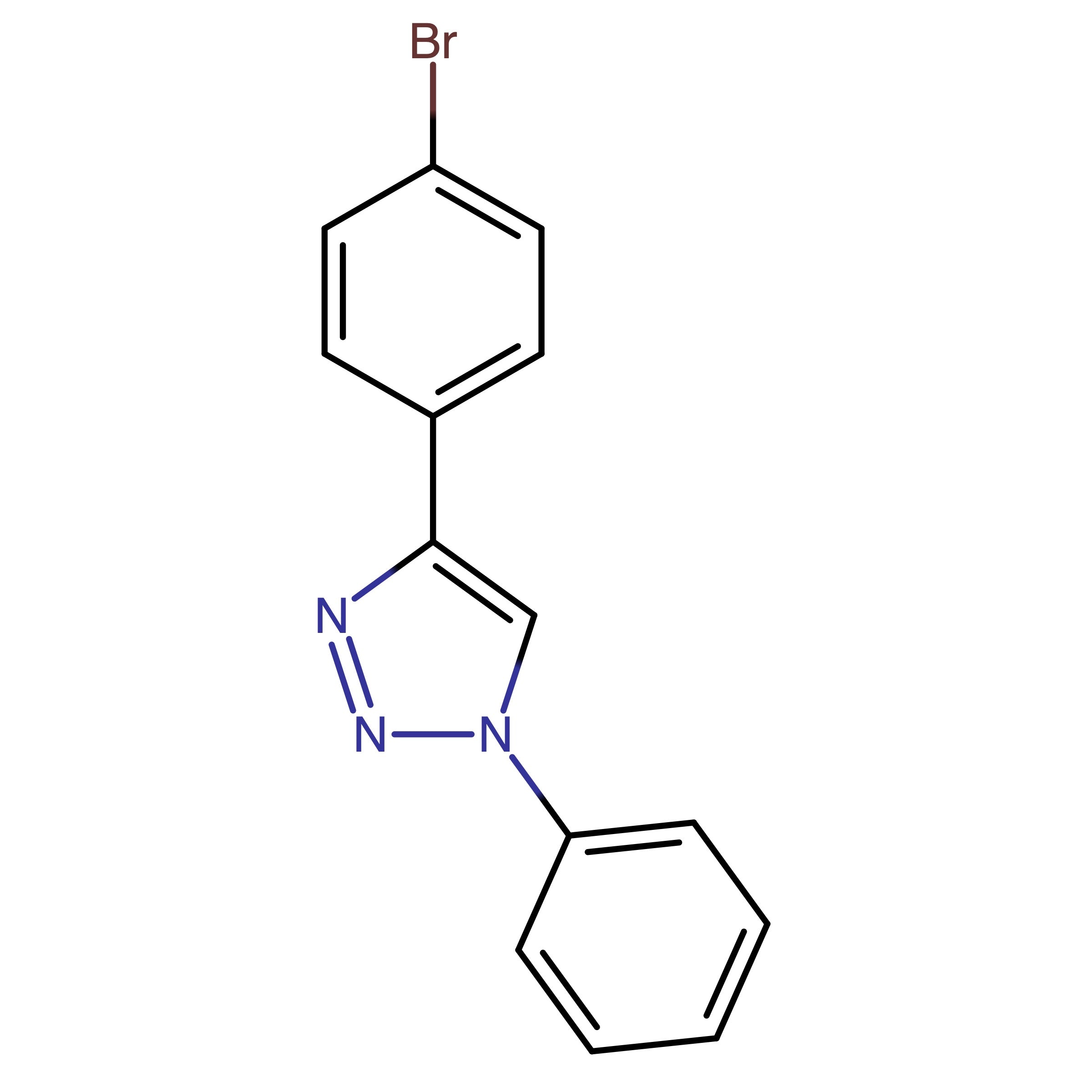 CAS 13178-00-2 | 4-(4-Bromophenyl)-1-phenyl-1H-1,2,3-triazole