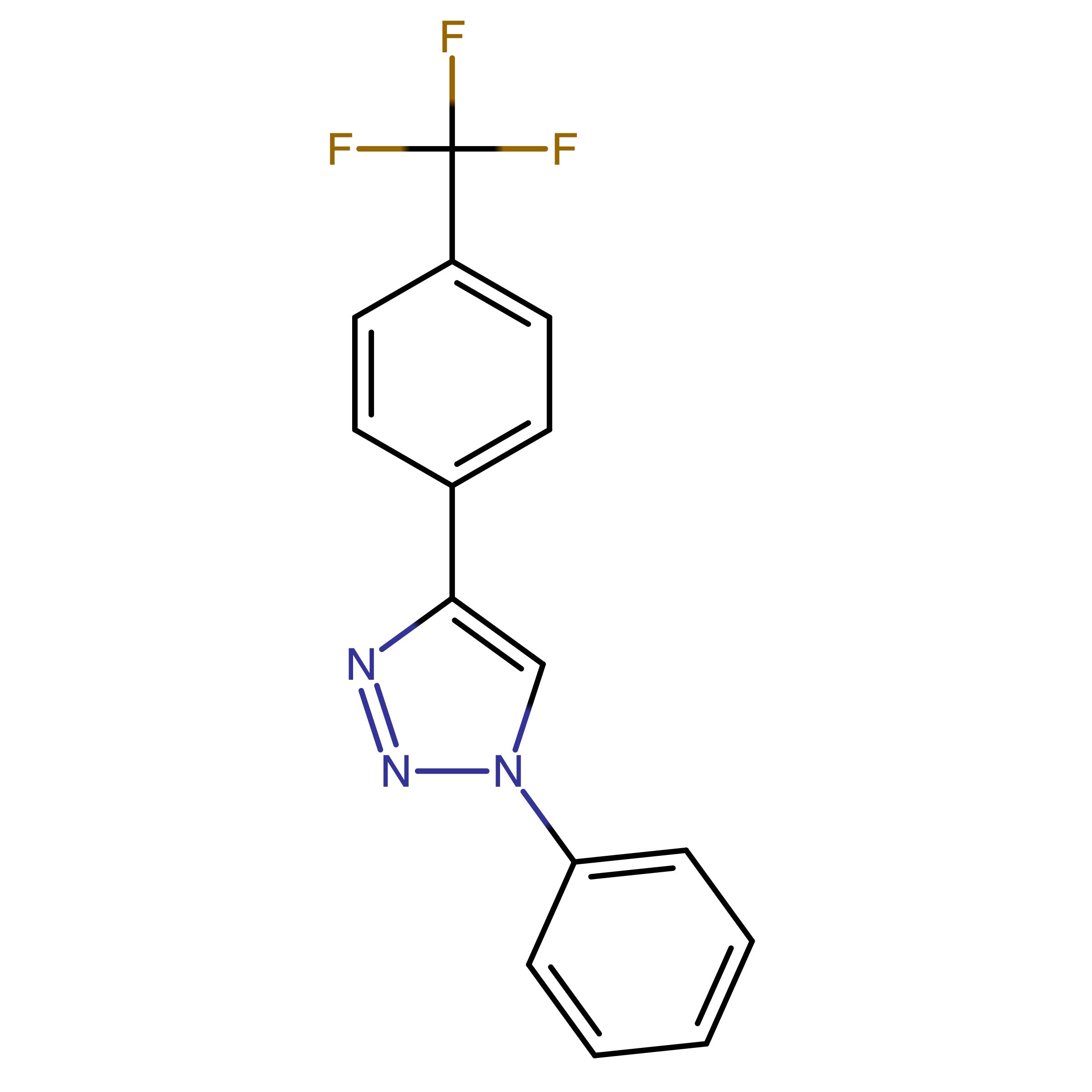 CAS 875312-72-4 | 1-Phenyl-4-(4-(trifluoromethyl)phenyl)-1H-1,2,3-triazole