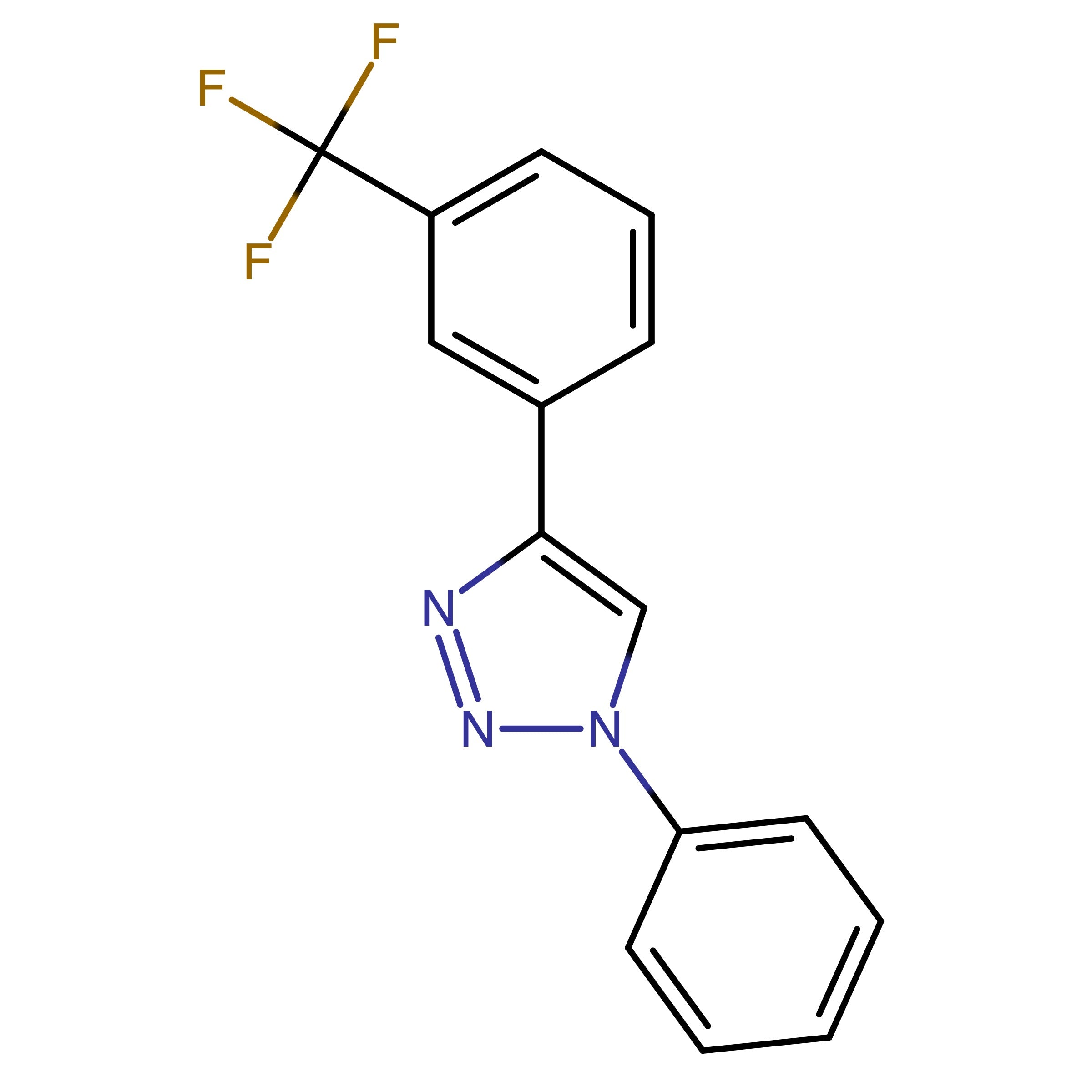 CAS 1652586-08-7 | 1-Phenyl-4-(3-(trifluoromethyl)phenyl)-1H-1,2,3-triazole