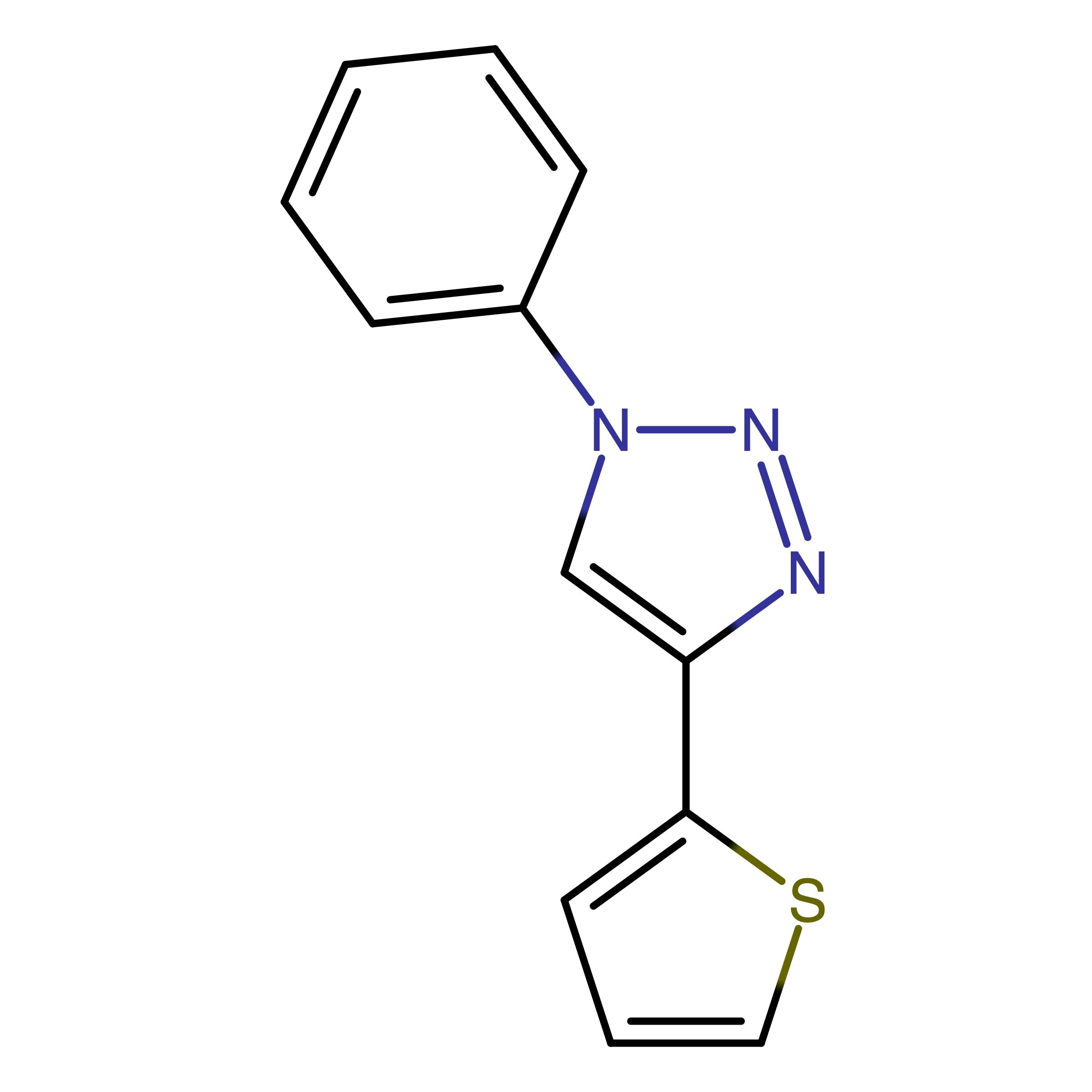 CAS 1391823-60-1 | 1-Phenyl-4-(thiophen-2-yl)-1H-1,2,3-triazole