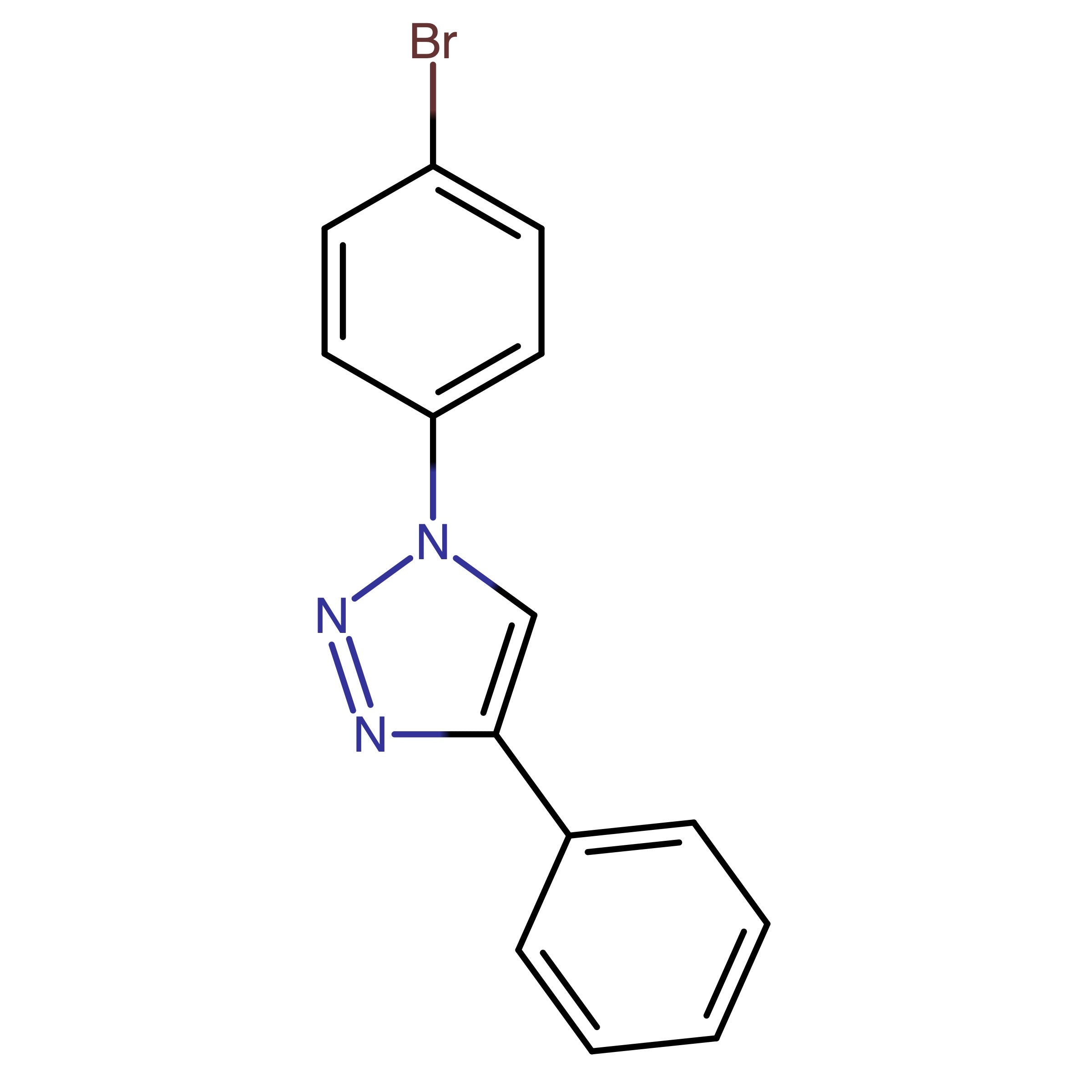 CAS 116373-83-2 | 1-(4-Bromophenyl)-4-phenyl-1H-1,2,3-triazole