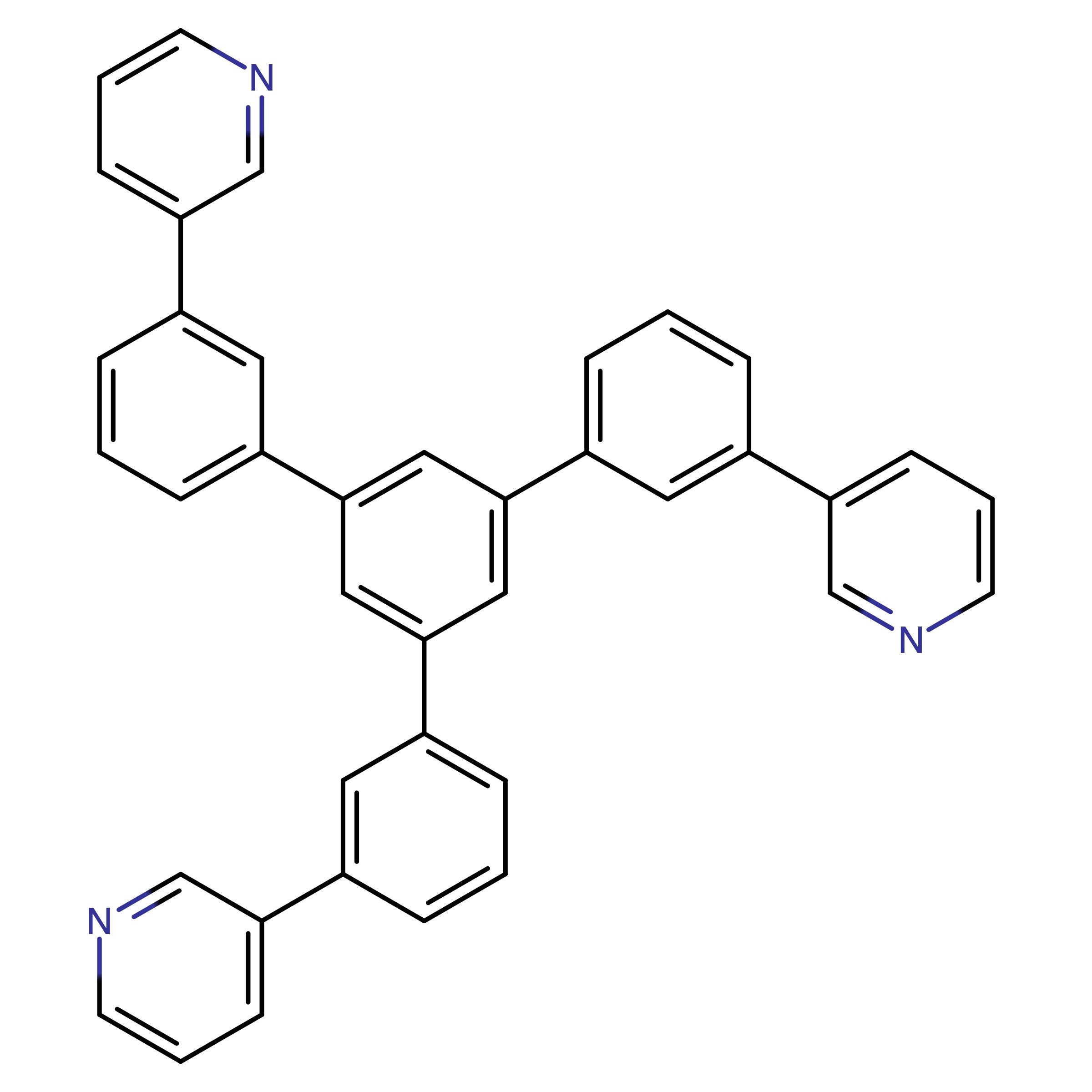 CAS 921205-03-0 | 1,3,5-Tri(m-pyrid-3-ylphenyl)benzene | MFCD16621131