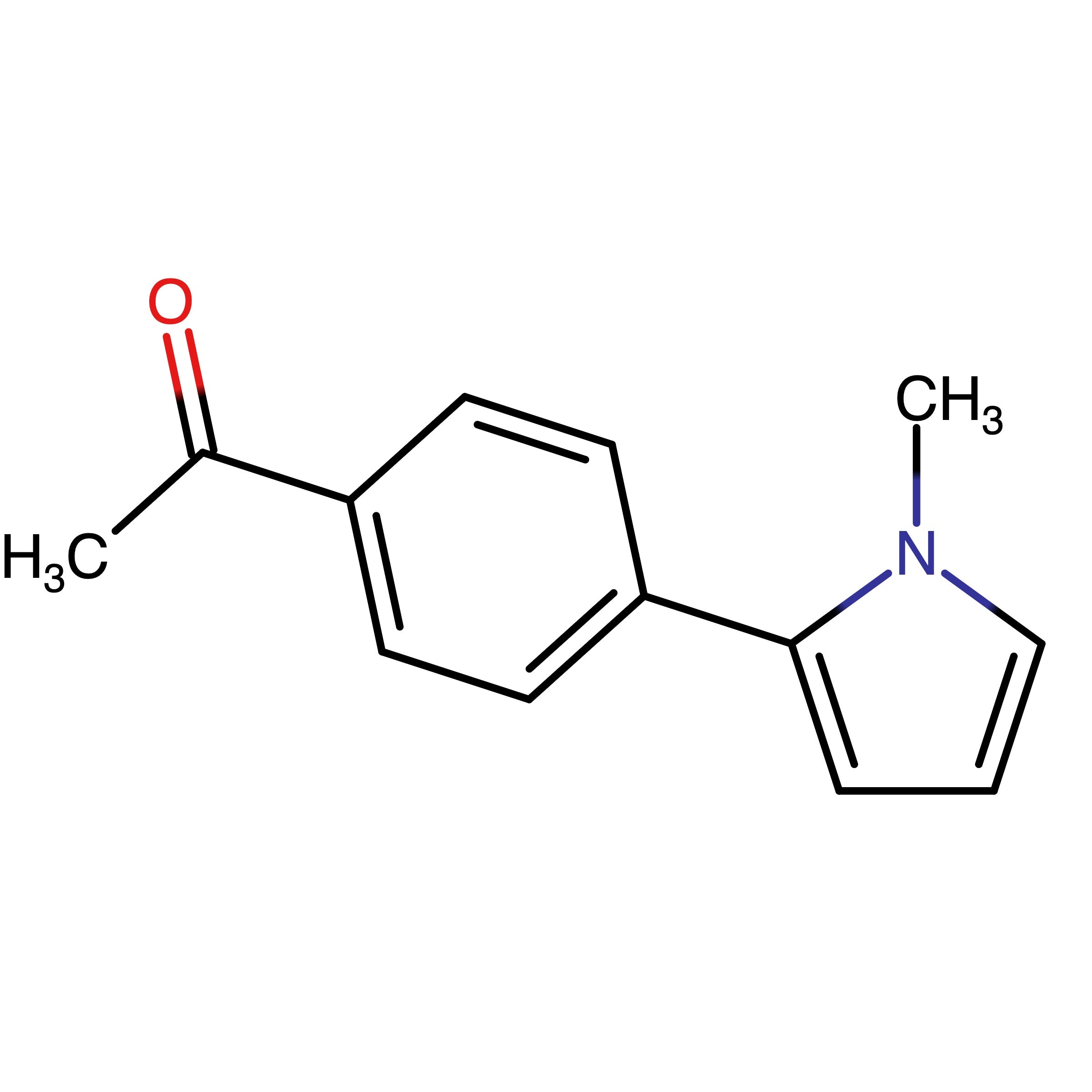 CAS 1571068-30-8 | 1-(4-(1-Methyl-1H-pyrrol-2-yl)phenyl)ethan-1-one