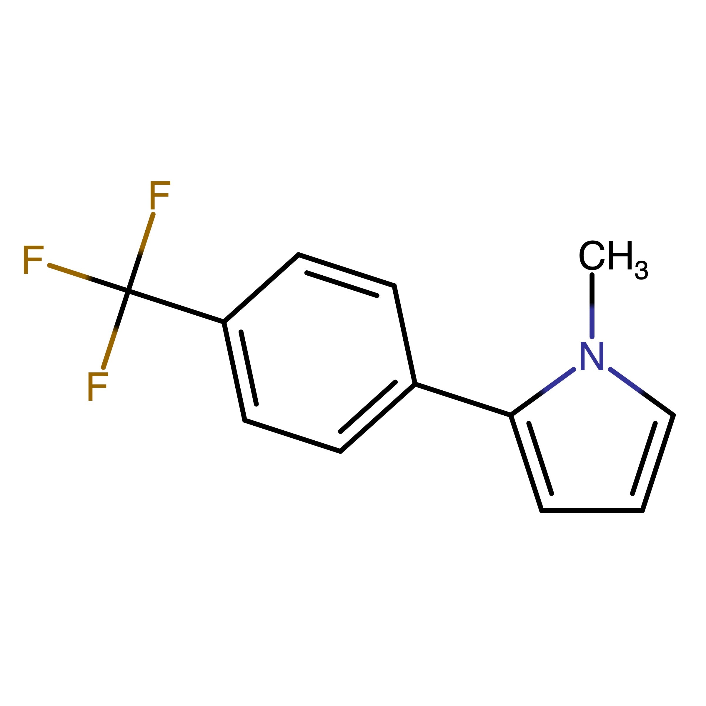 CAS 480390-47-4 | 1-Methyl-2-(4-(trifluoromethyl)phenyl)-1H-pyrrole
