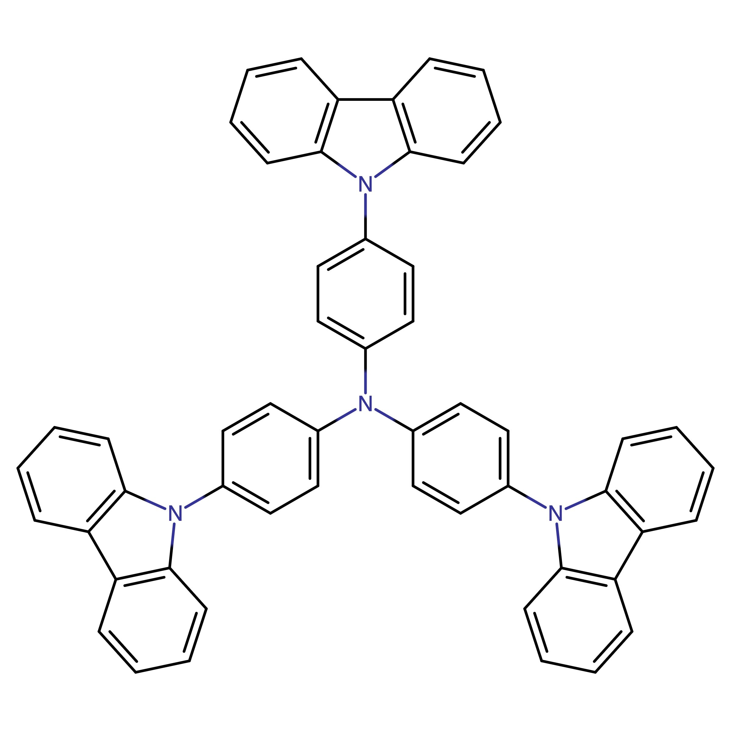 CAS 139092-78-7 | 4,4',4''-Tris(N-carbazolyl)triphenylamine | MFCD03093250