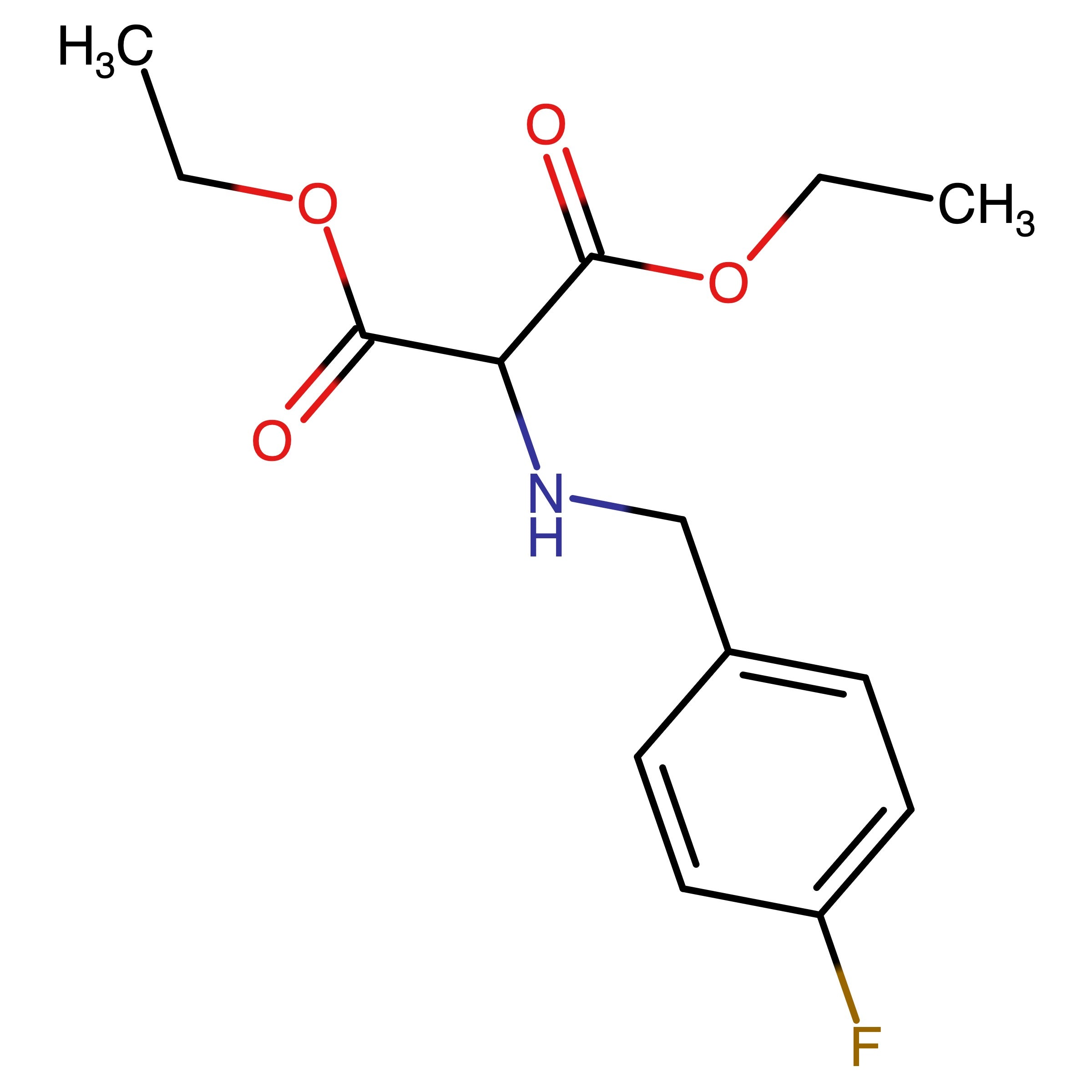 CAS 1630731-37-1 | Diethyl 2-[(4-fluorobenzyl)amino]malonate