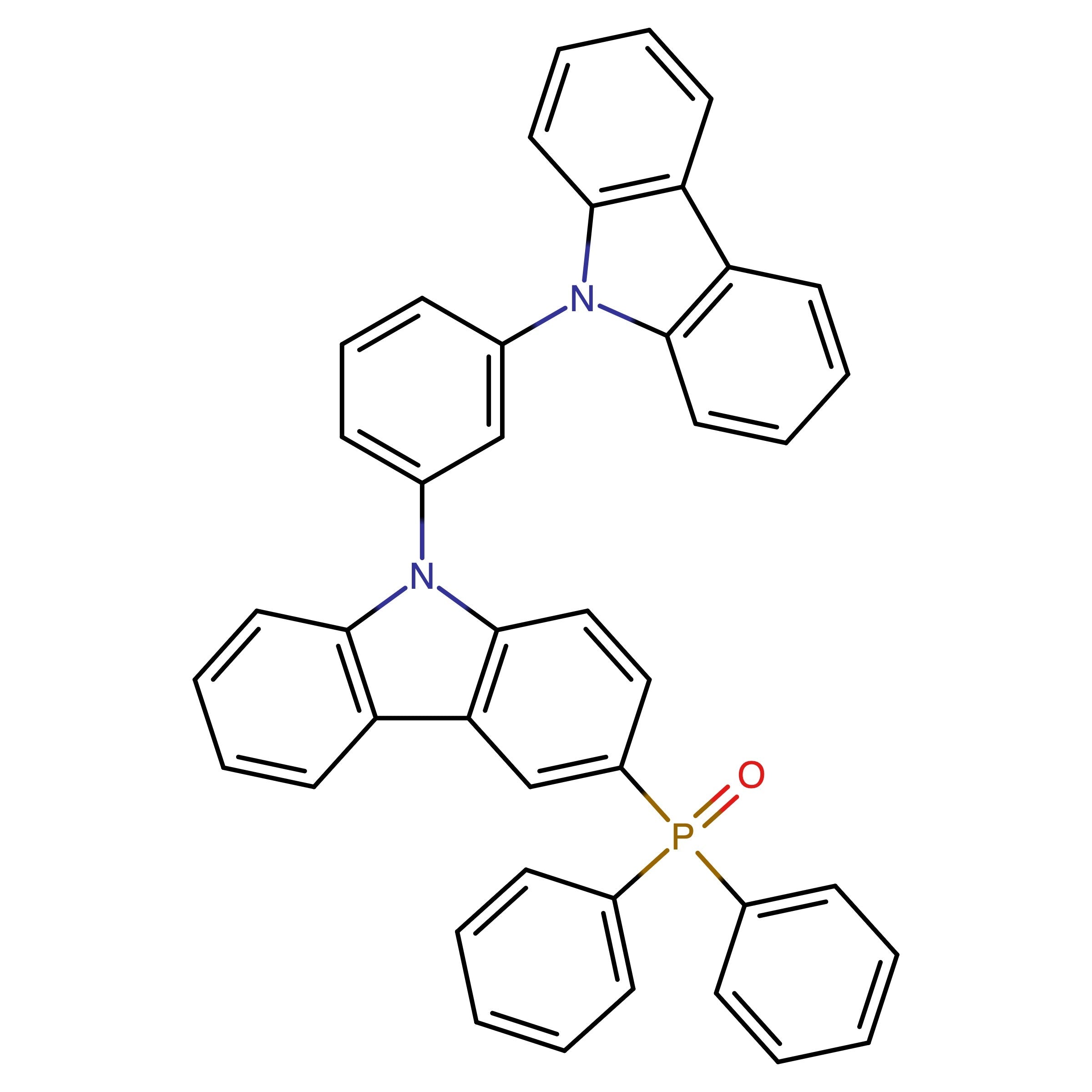 CAS 1296229-26-9 | 9-[3-(9H-Carbazol-9-yl)phenyl]-3-(diphenylphosphinyl)-9H-carbazole