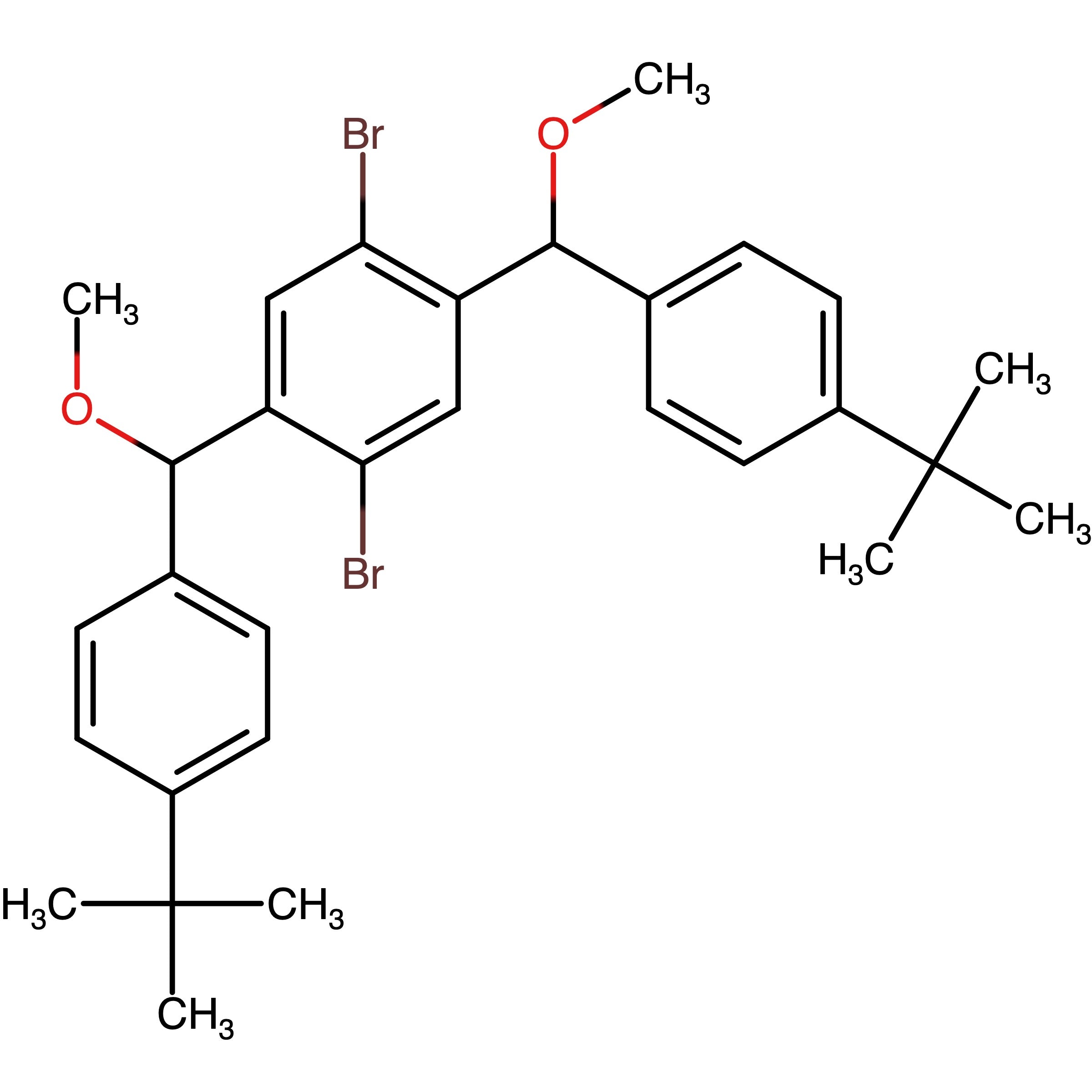CAS 1638647-55-8 | 4,4'-((2,5-Dibromo-1,4-phenylene)bis(methoxymethylene))bis(tert-butylbenzene)