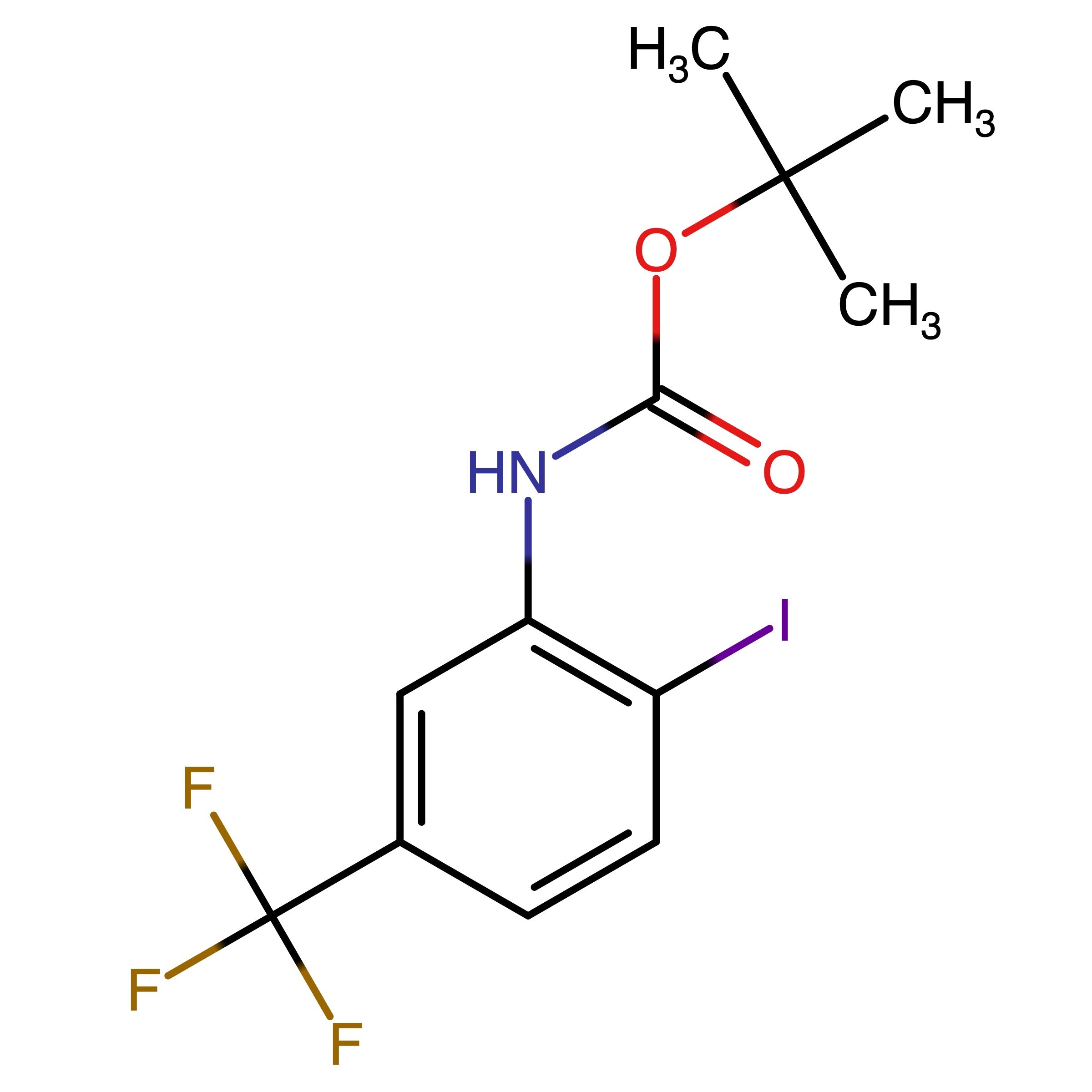CAS 1448535-57-6 | t-Butyl (2-iodo-5-(trifluoromethyl)phenyl)carbamate