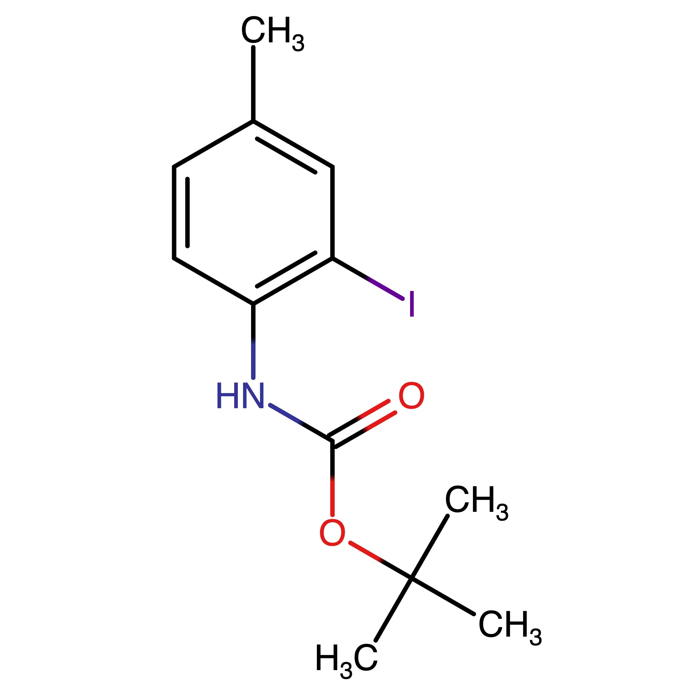 CAS 1017279-68-3 | t-Butyl (2-iodo-4-methylphenyl)carbamate