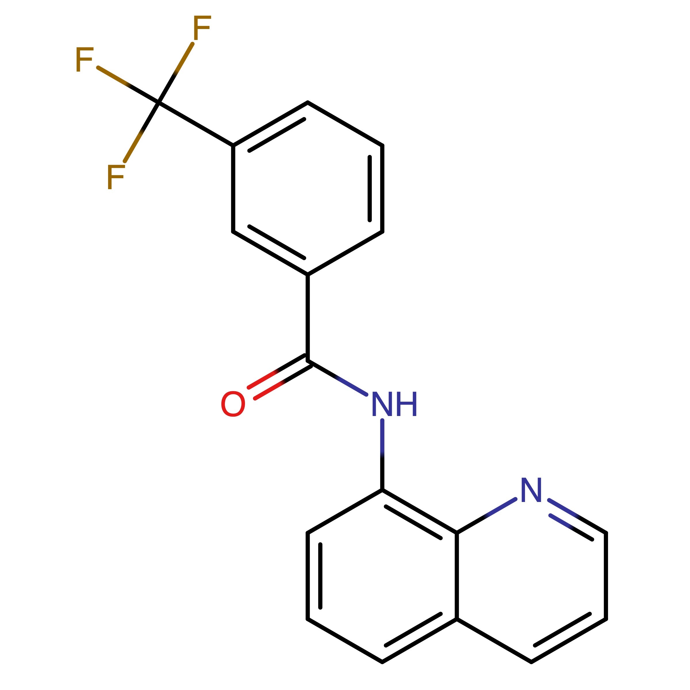 CAS 331627-96-4 | N-(Quinolin-8-yl)-3-(trifluoromethyl)benzamide