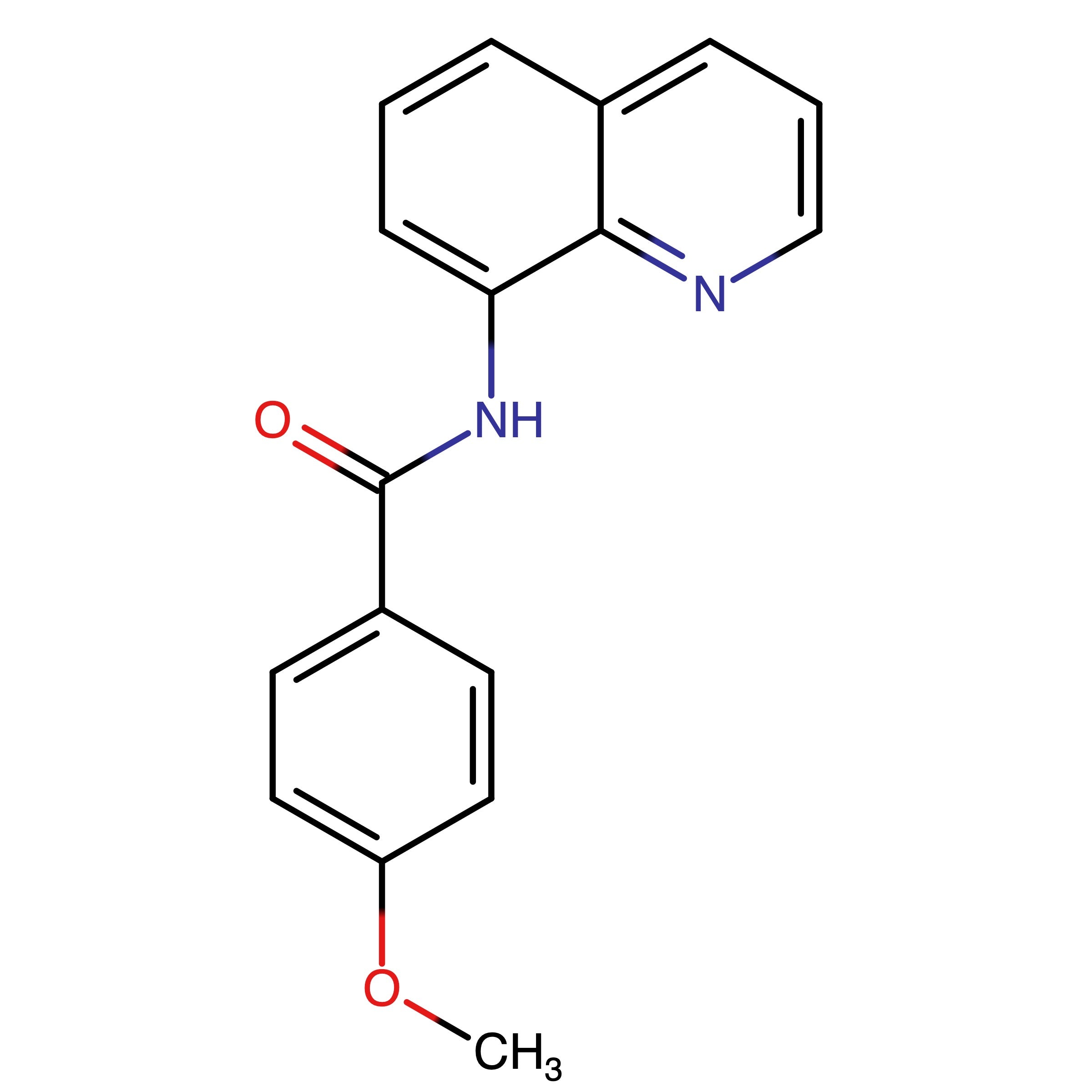 CAS 33757-50-5 | 4-Methoxy-N-(quinolin-8-yl)benzamide