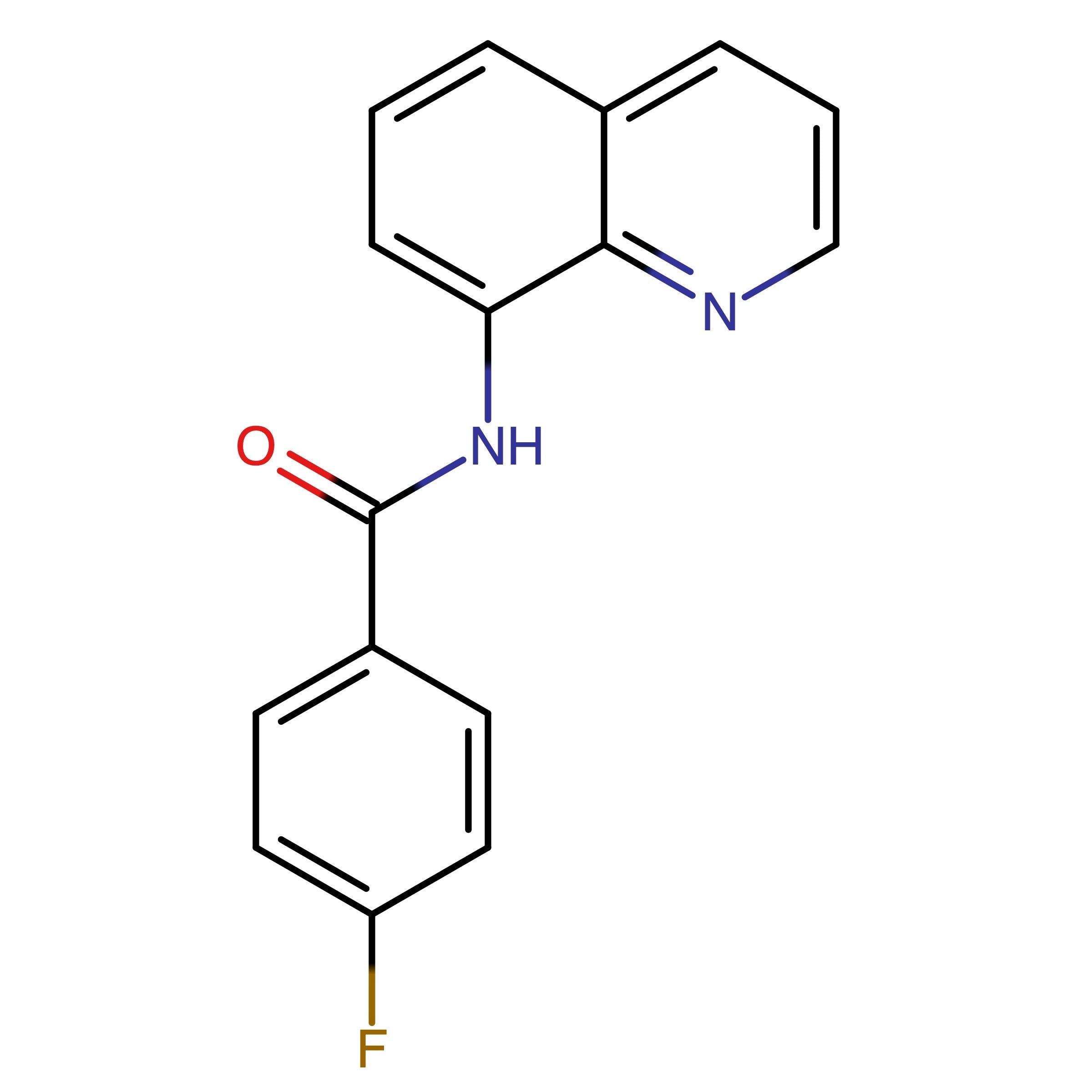 CAS 159090-73-0 | 4-Fluoro-N-(quinolin-8-yl)benzamide